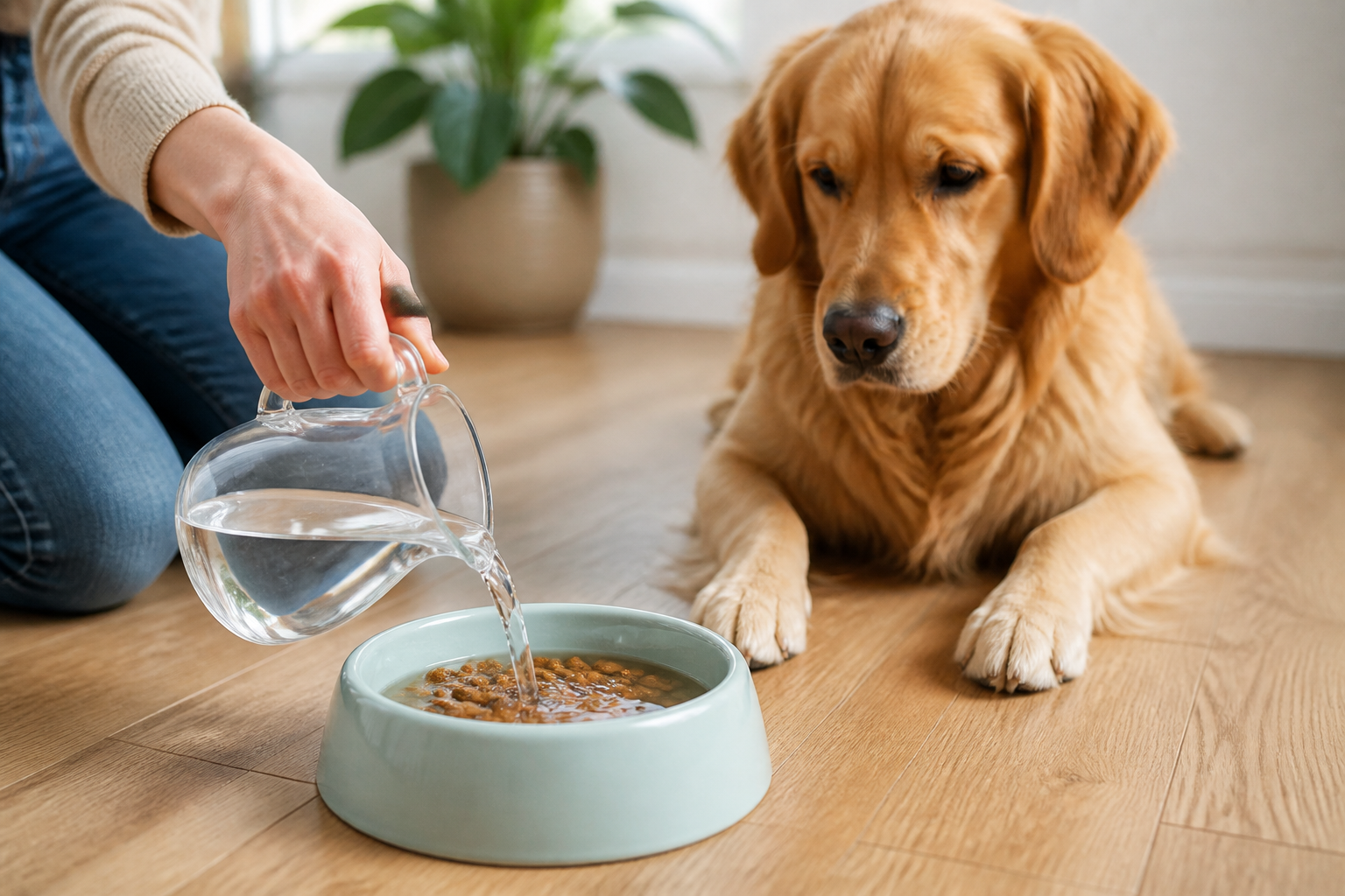 Is It Better to Wet Dry Dog Food?