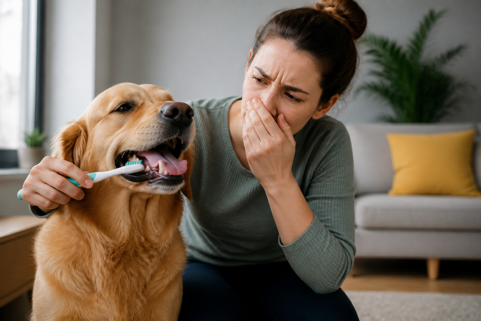 Why Does My Dogs Breath Stink Even After Brushing?