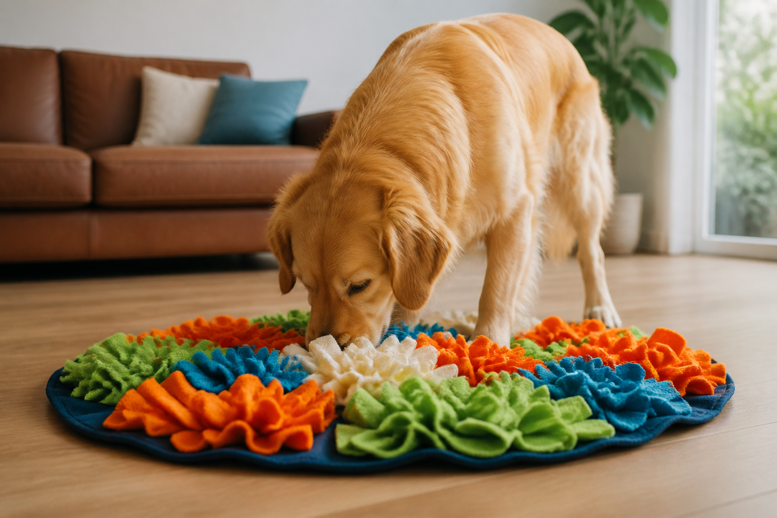 Selecting the Best Snuffle Mat for Large Dogs for Mental Enrichment