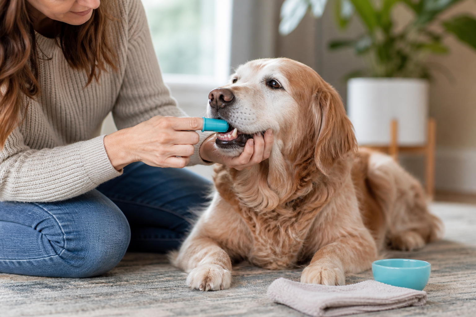 How to Clean Older Dogs Teeth Safely and Effectively