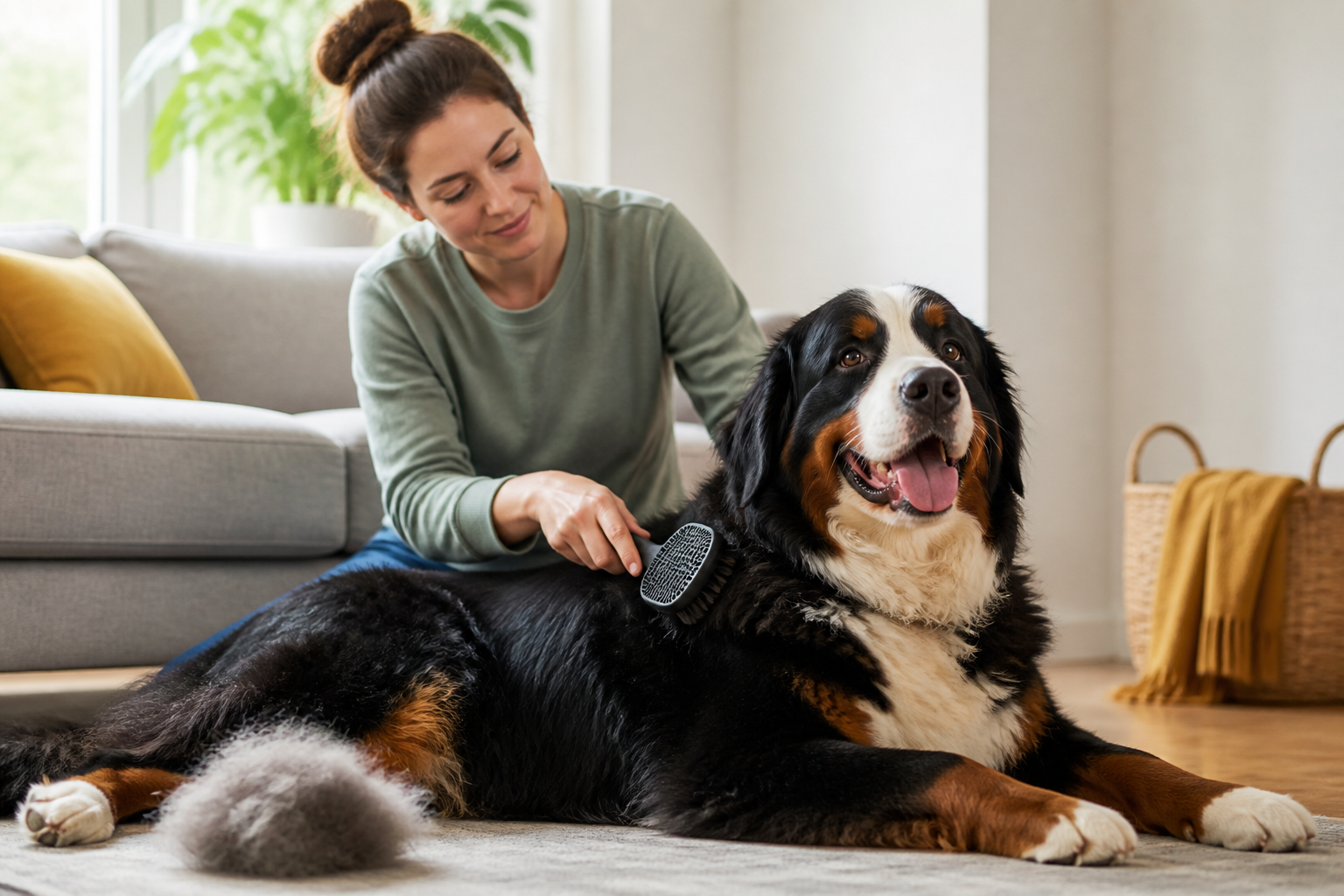 What Type of Brush for Bernese Mountain Dog Owners
