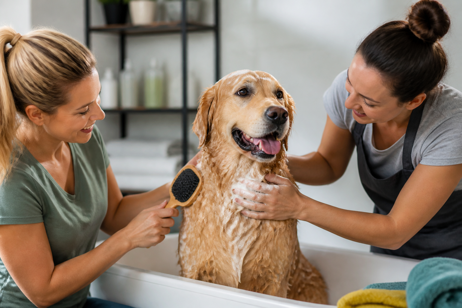Should You Brush Dogs Before or After Bath?