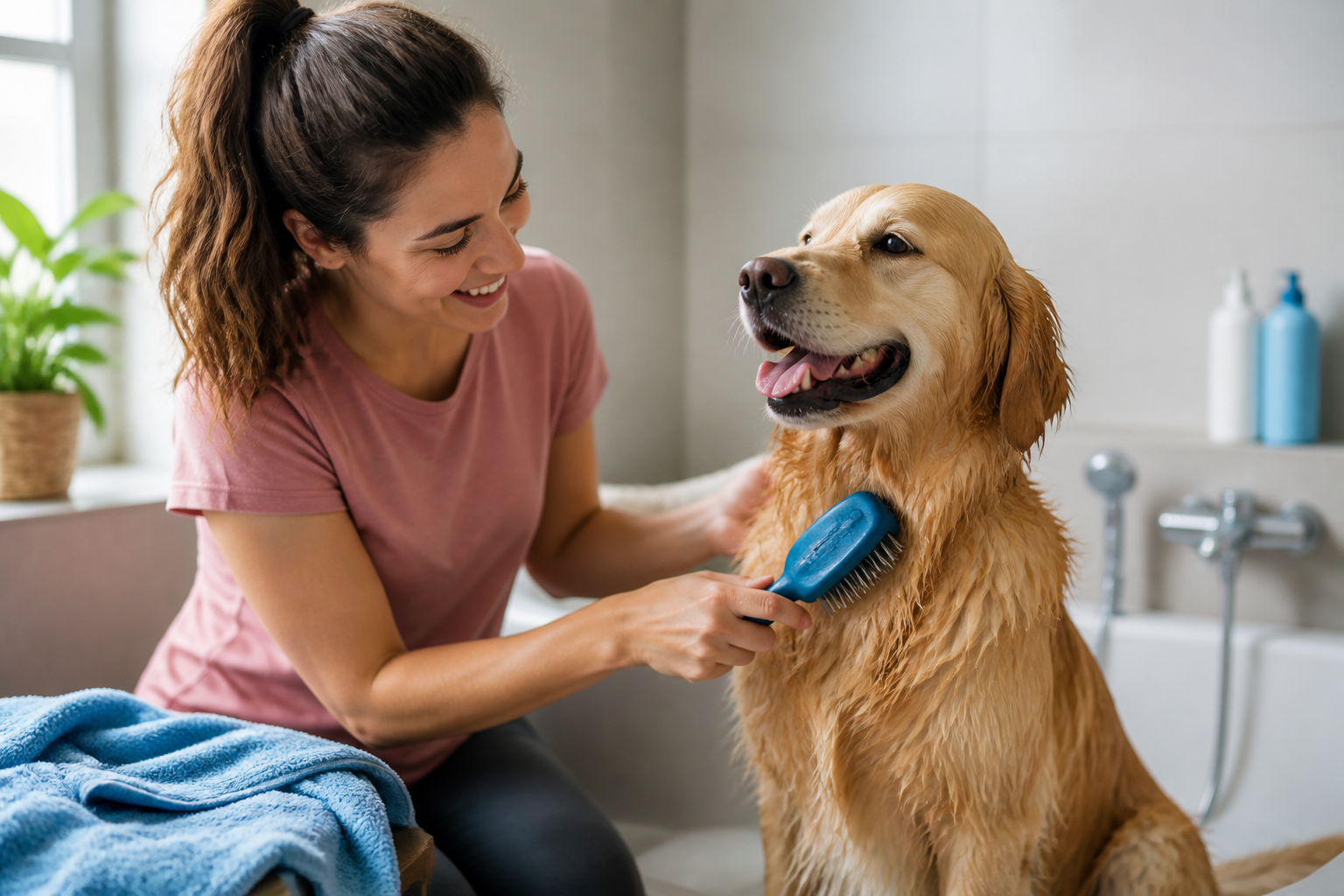 Do You Brush Dog Before or After Bath?