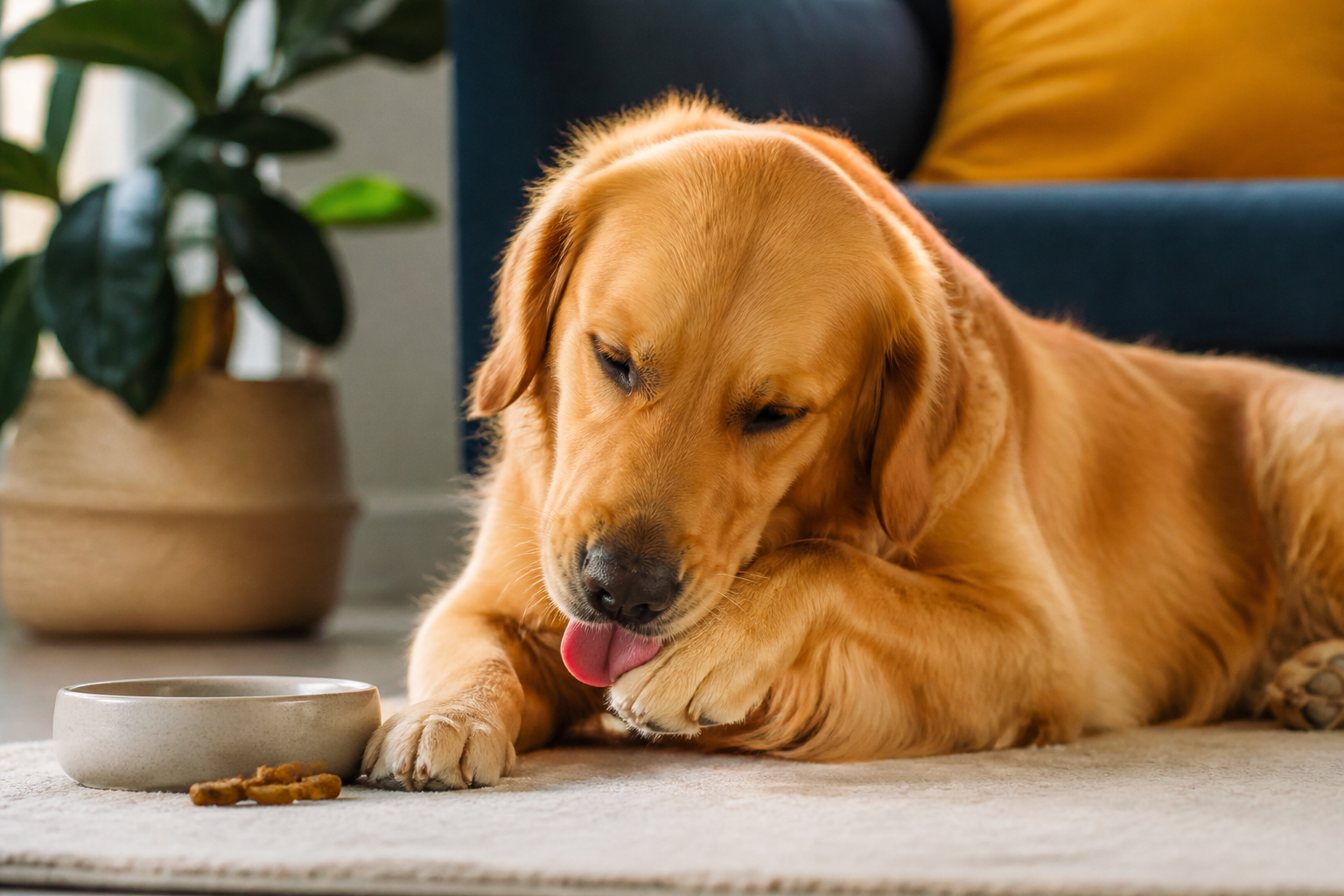 Best Dog Probiotics for Paw Licking