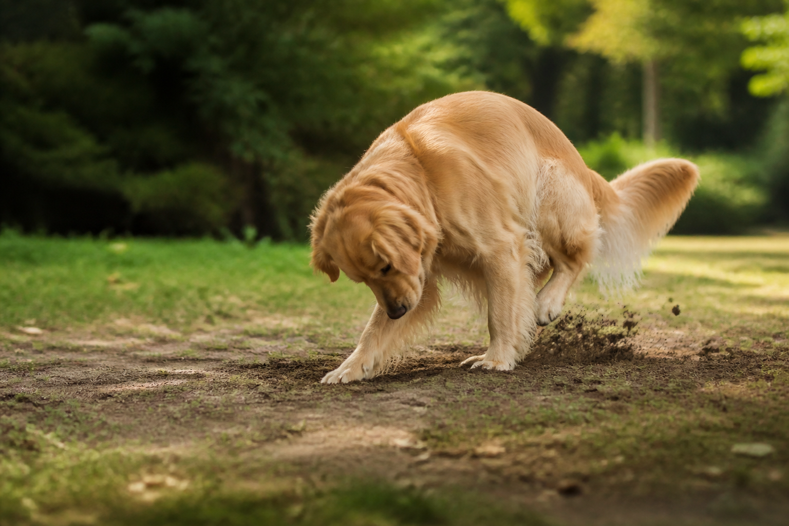 Why Do Dogs Brush Their Feet After Pooping?
