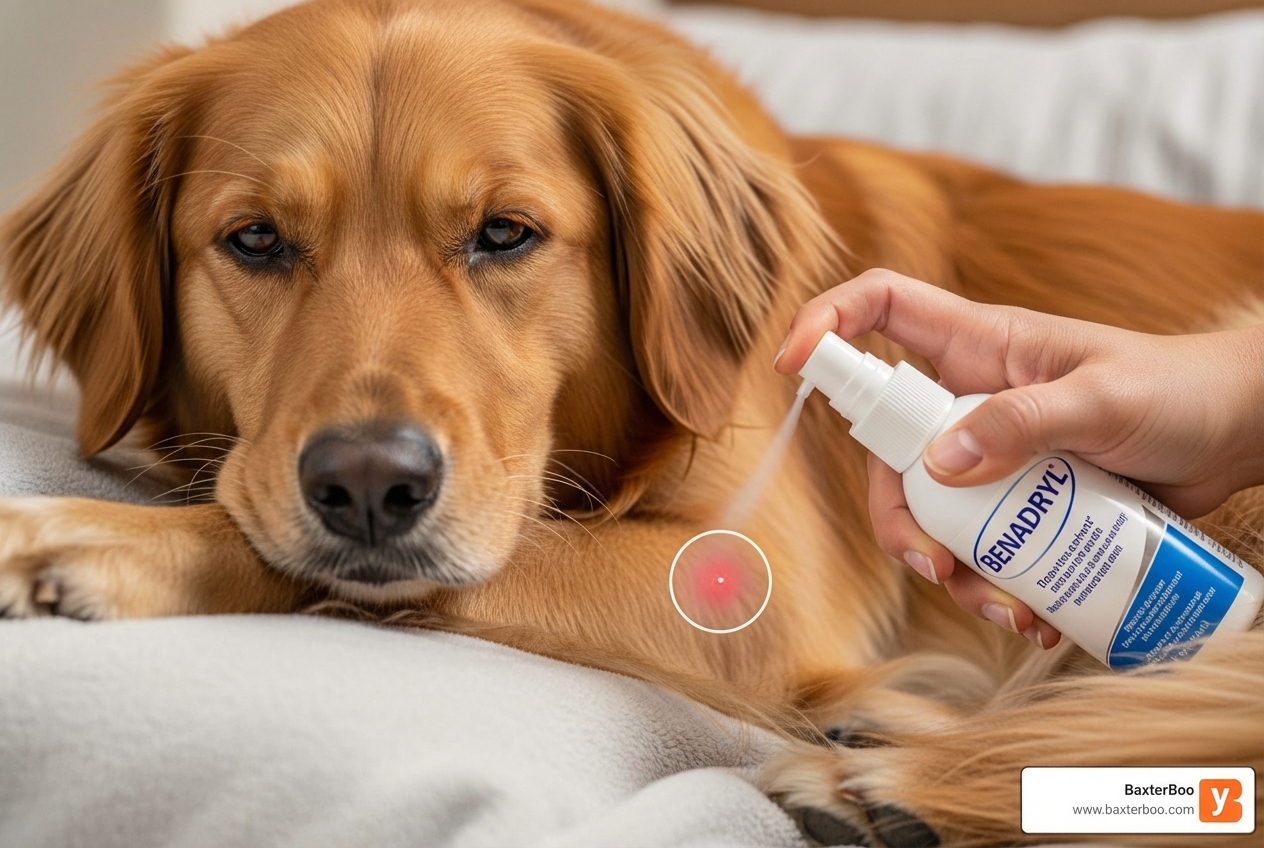 Spray Away the Scratch: Your Guide to Using Benadryl Spray for Canine Comfort