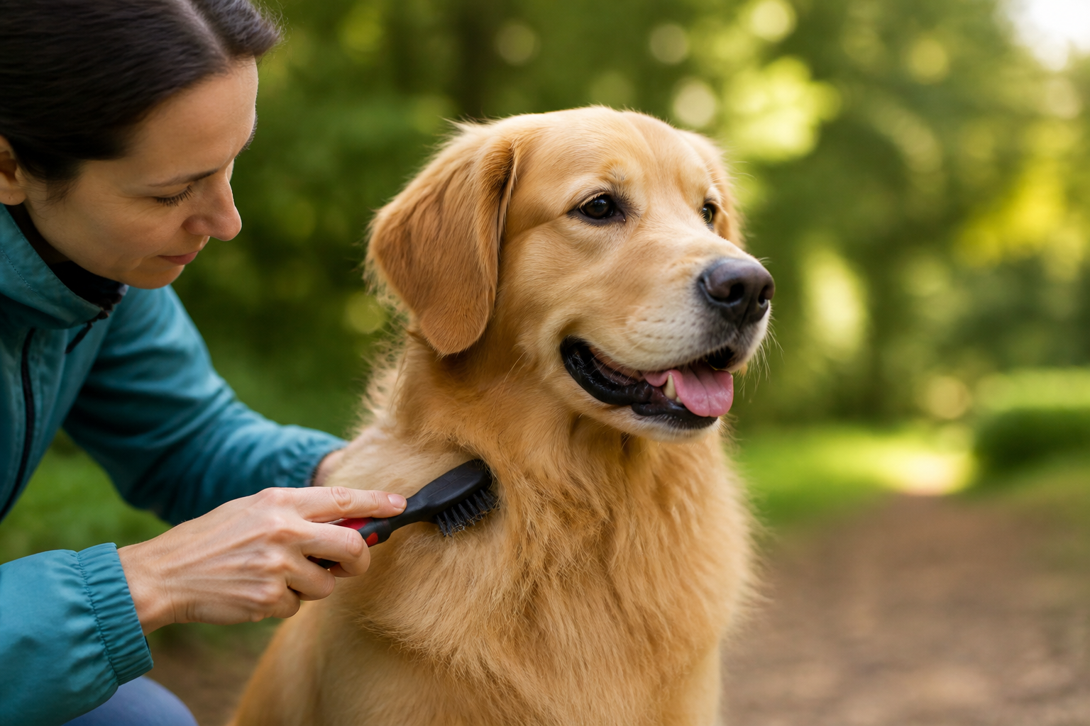 Can You Brush Ticks From Your Dog?
