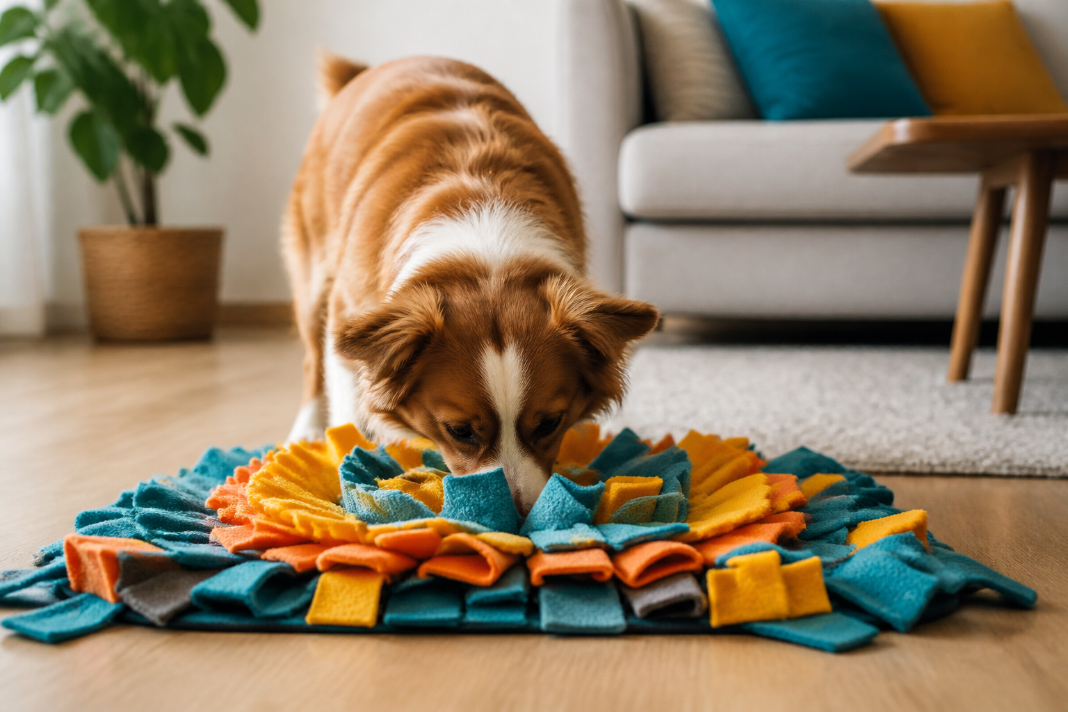 How to Use a Snuffle Mat for Dogs for Mental Enrichment