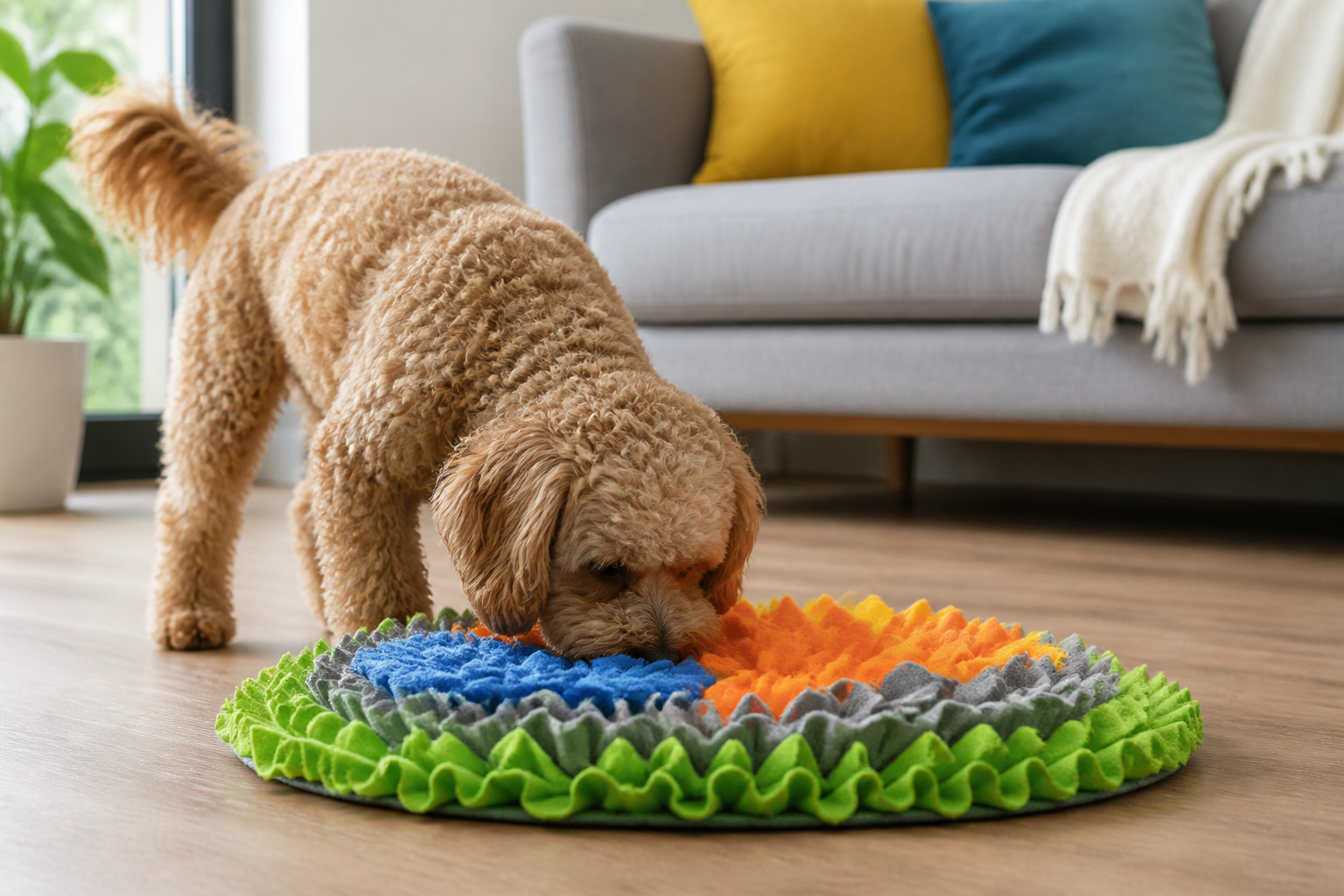 Why a Small Snuffle Mat for Dogs is a Big Win for Enrichment