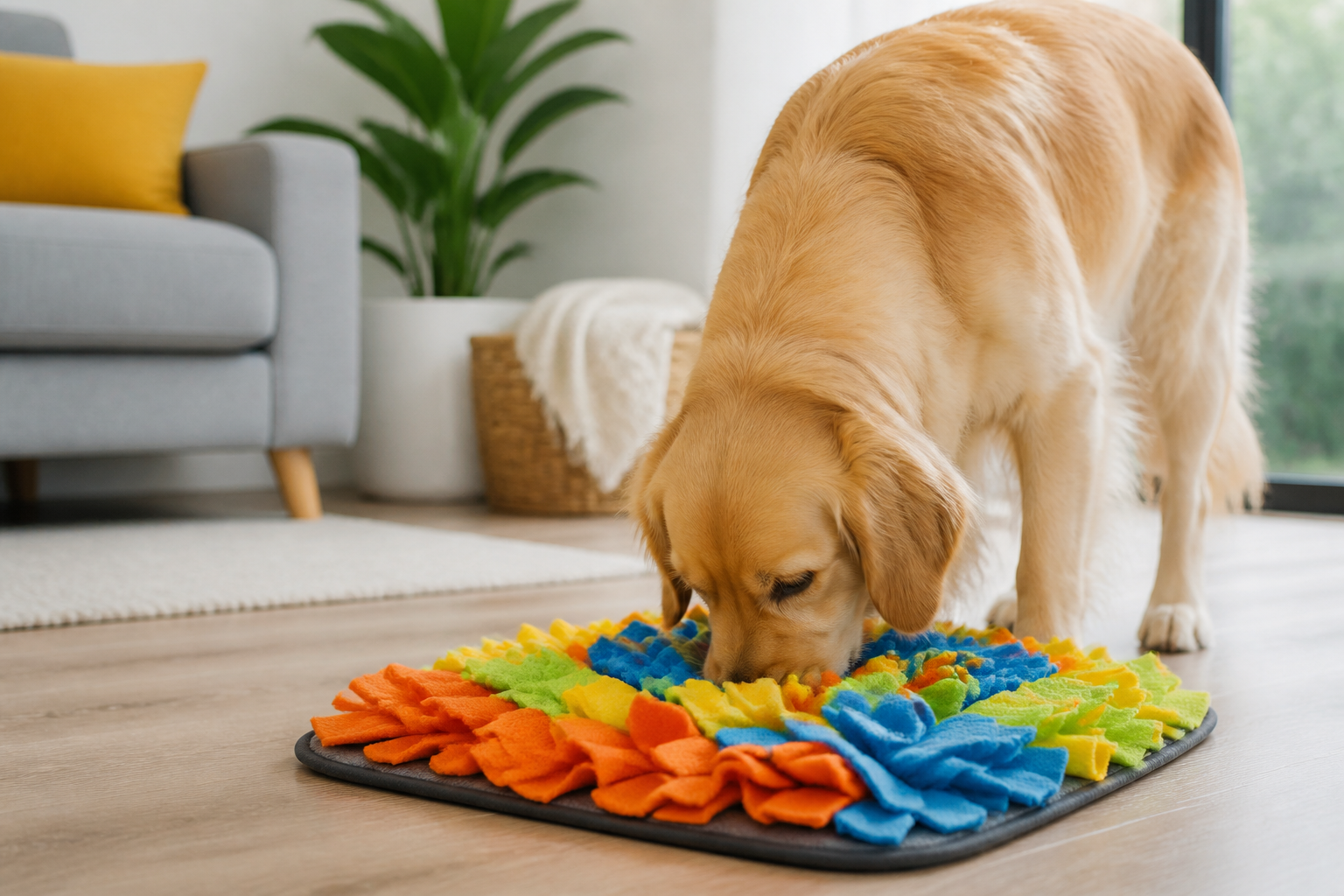 Why Your Dog Needs an Interactive Snuffle Mat for Mental Health