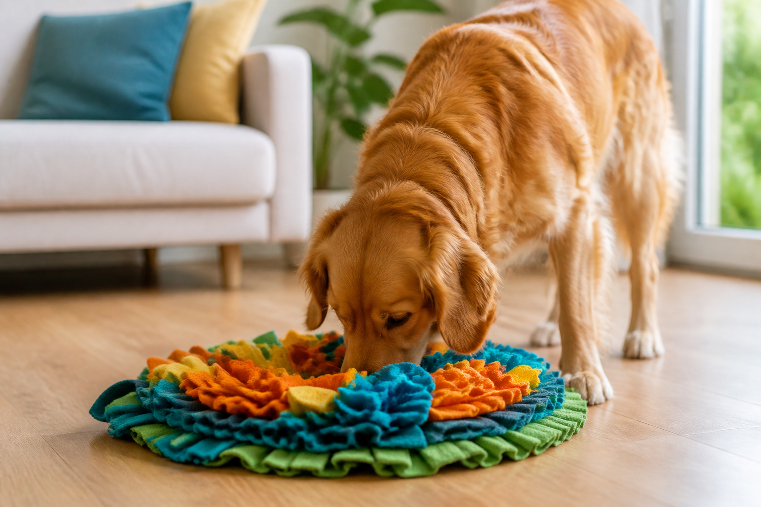 Why a Dog Treat Snuffle Mat is the Ultimate Boredom Buster