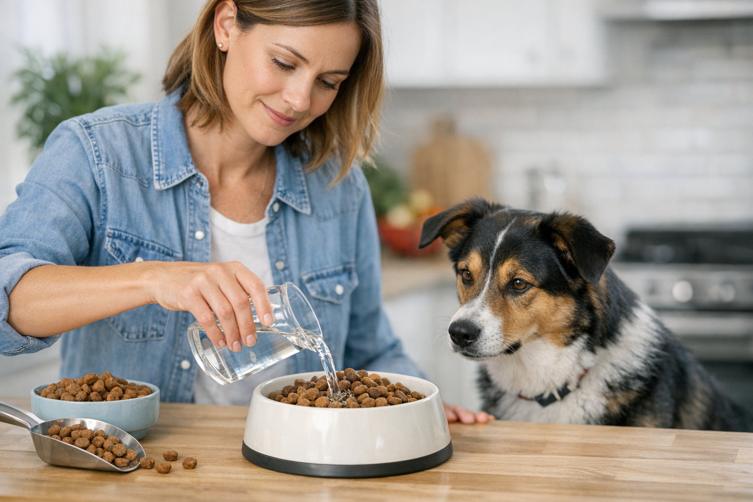 Are You Supposed to Put Water in Dry Dog Food?