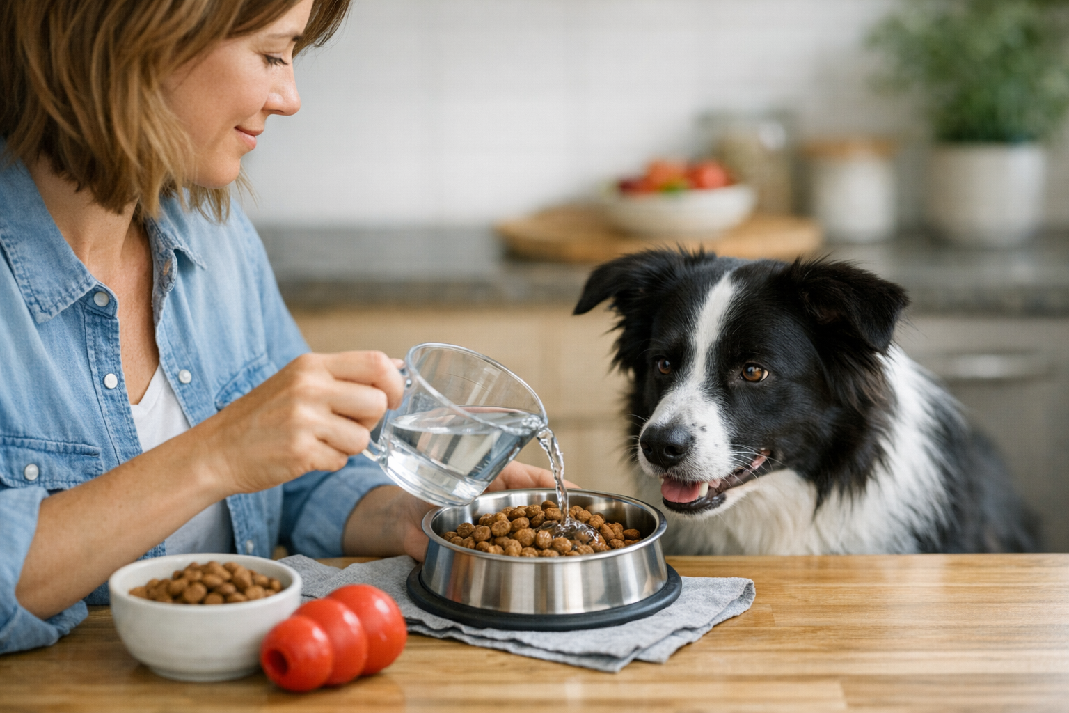 Should I Add Water to My Dogs Dry Food?