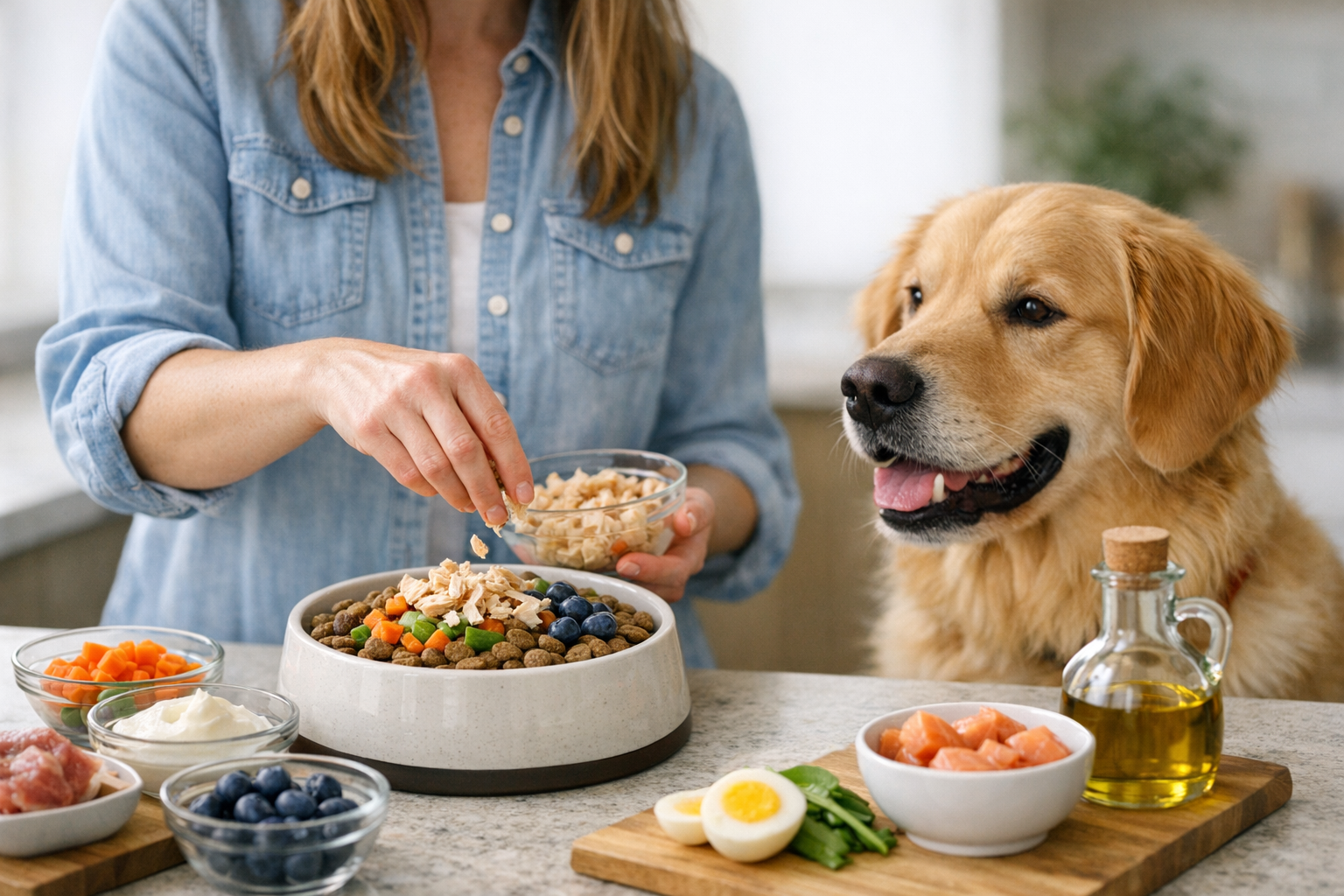 What Can I Add to Dry Dog Food to Make It Better?