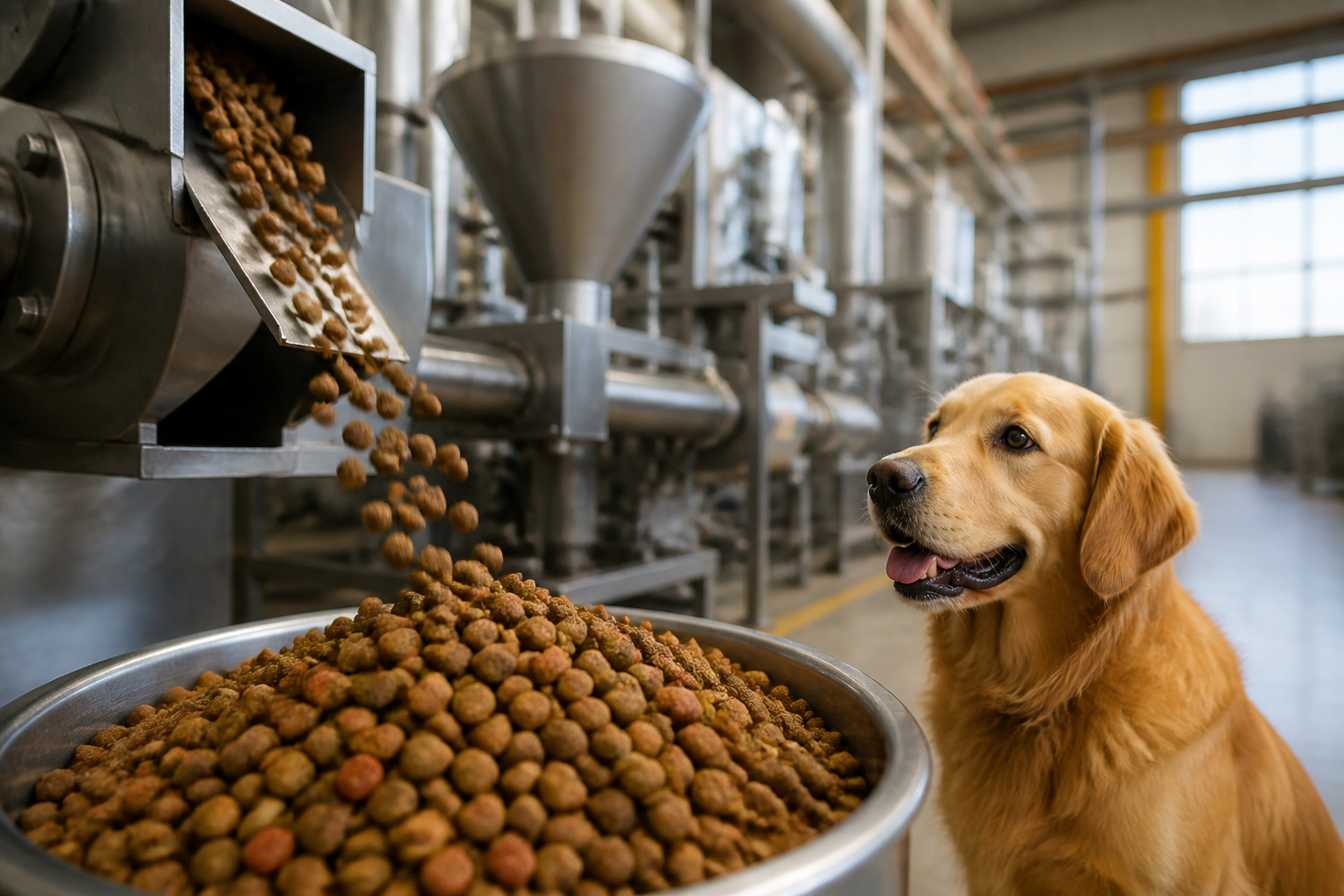 What Is in Dry Dog Food and How Is It Made?