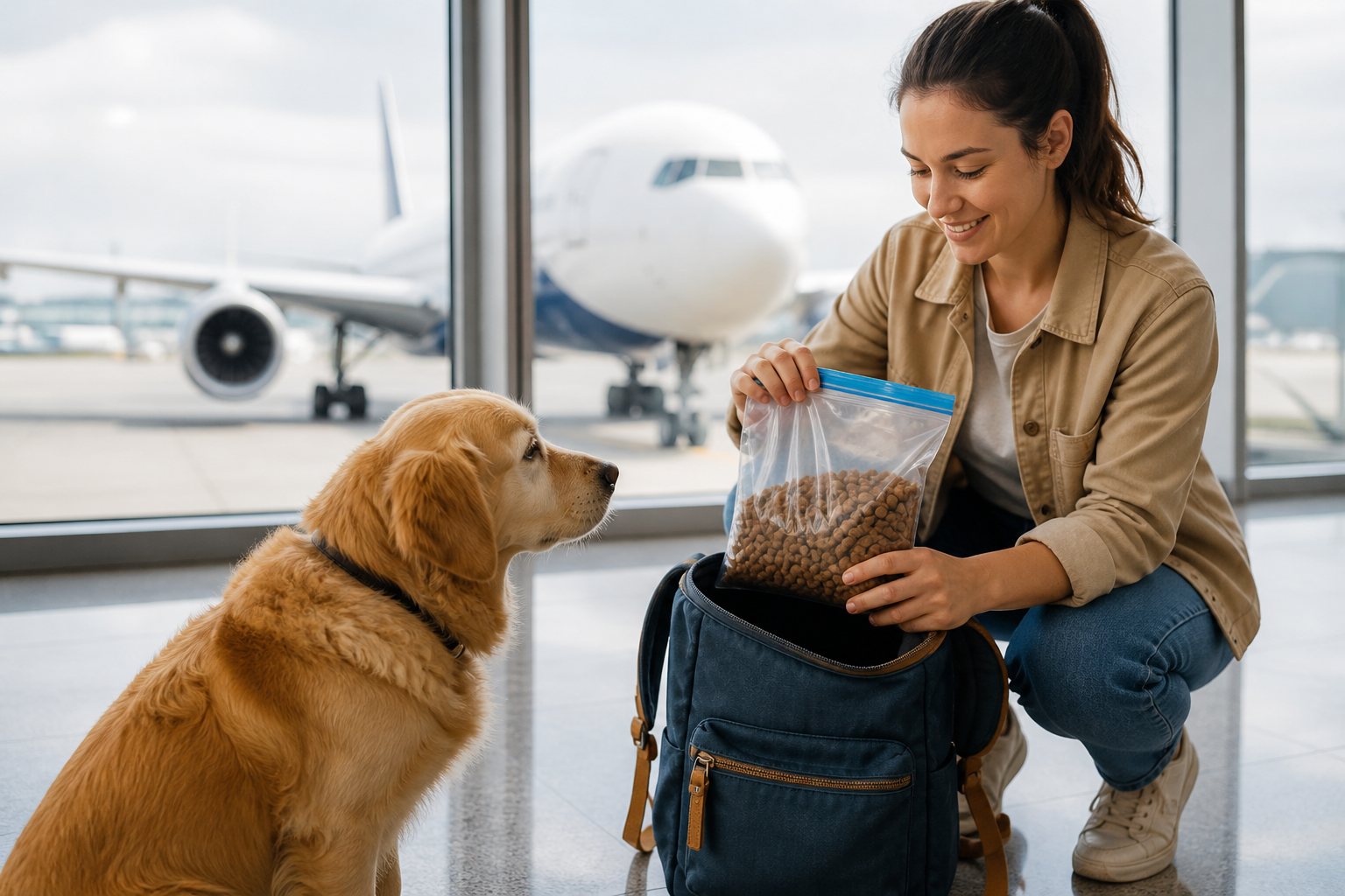 Can You Bring Dry Dog Food on a Plane? Your Air Travel Guide