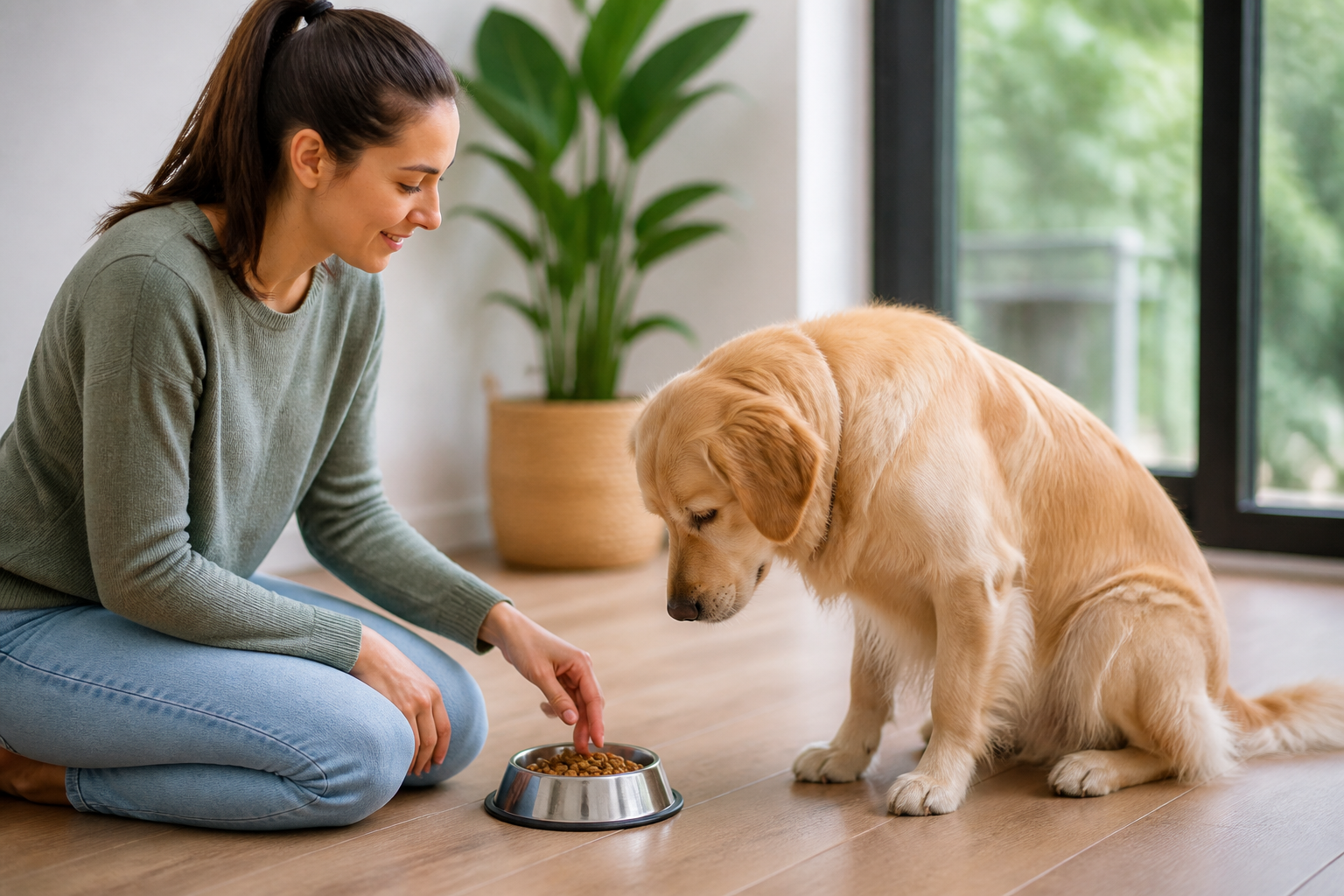 How to Train Your Dog to Eat Dry Food