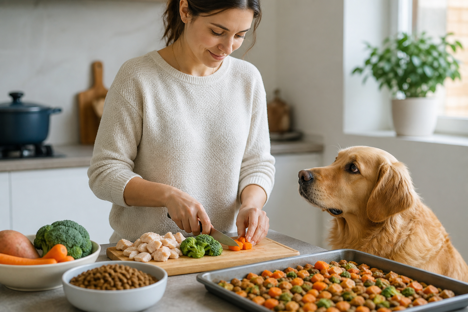 How to Make Healthy Dry Dog Food for Your Pup at Home