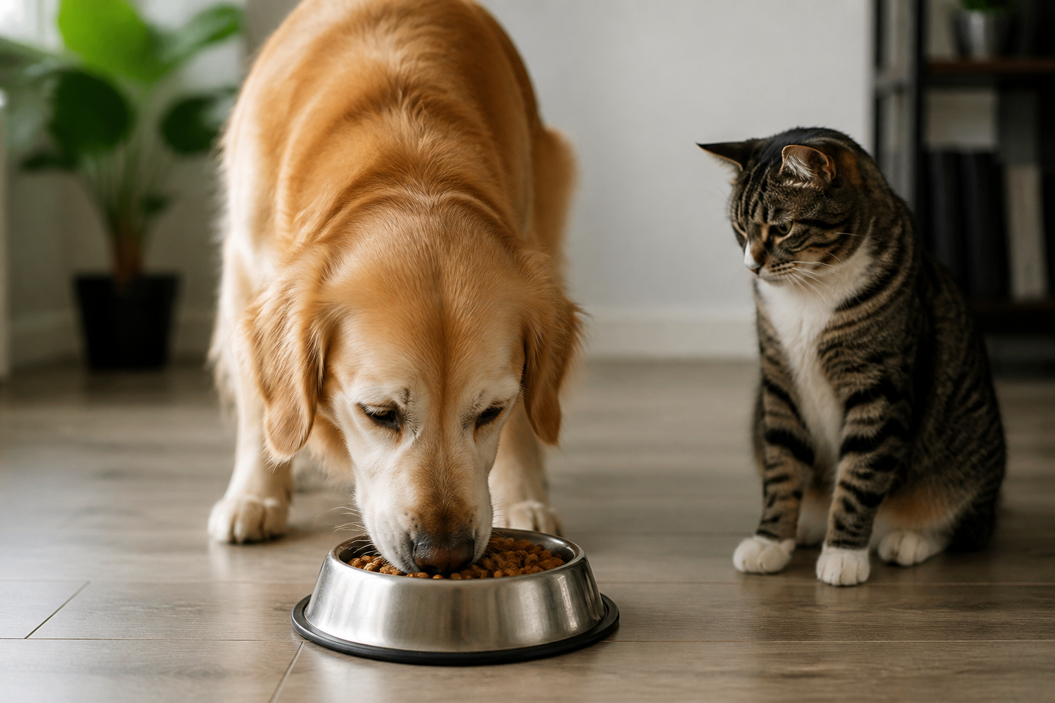Can Dogs Eat Dry Cat Food? Safety and Nutritional Risks
