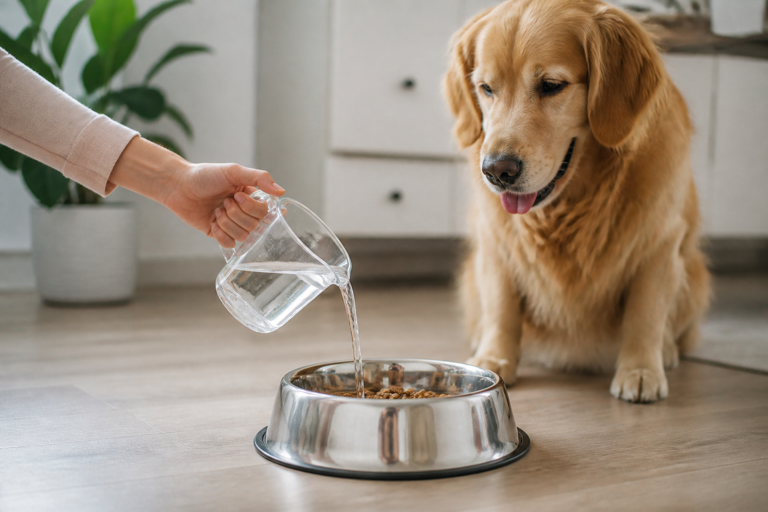 How to Add Water to Dry Dog Food for Better Health