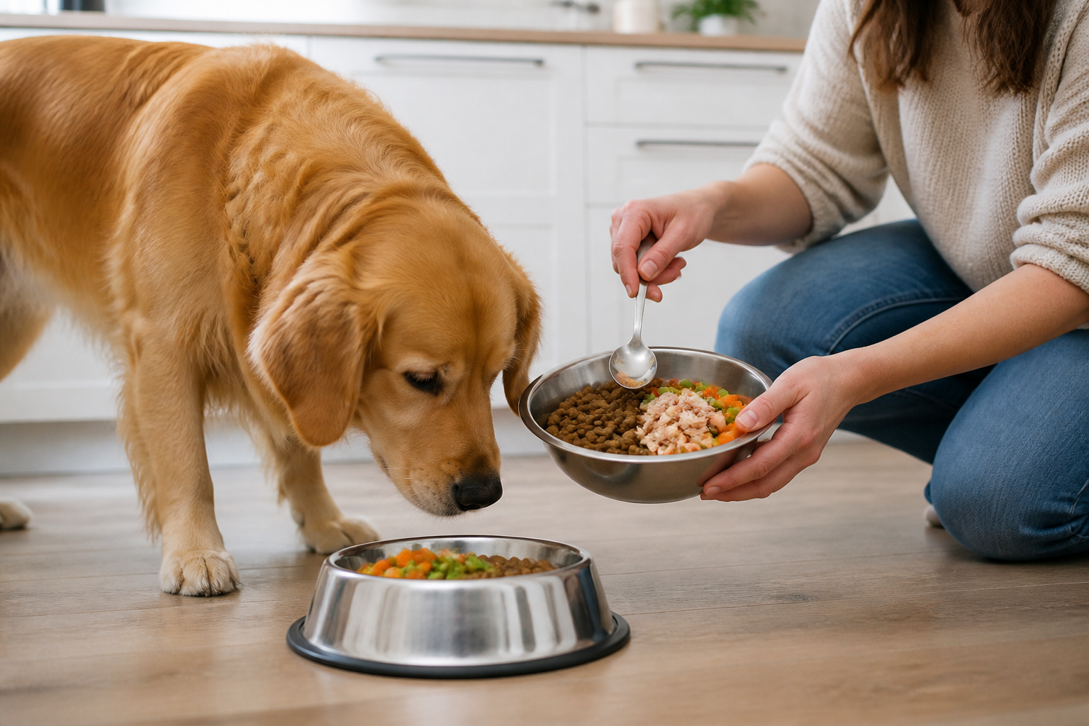 What to Mix With Dog Dry Food for Better Nutrition