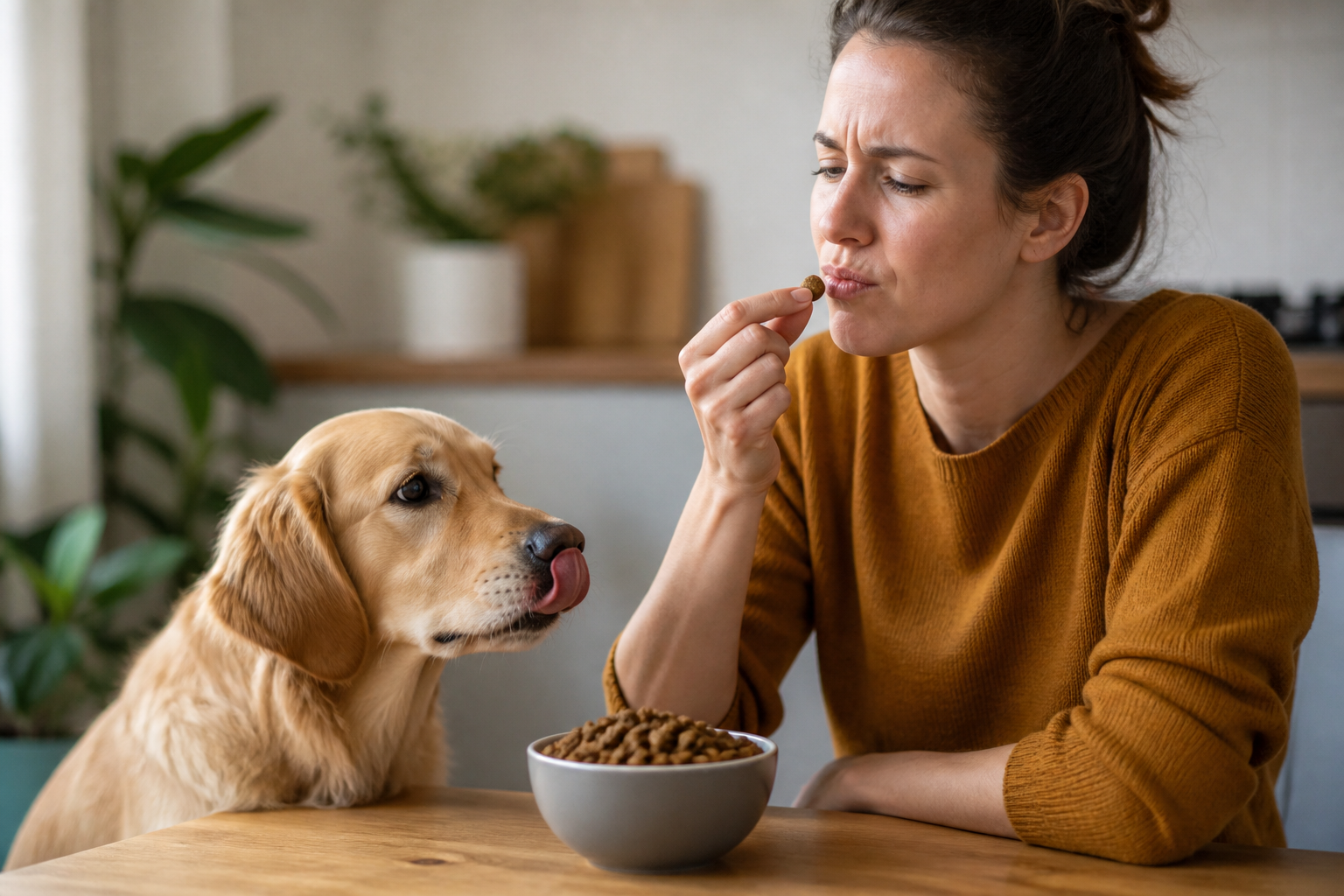 What Does Dry Dog Food Taste Like to Dogs and Humans?