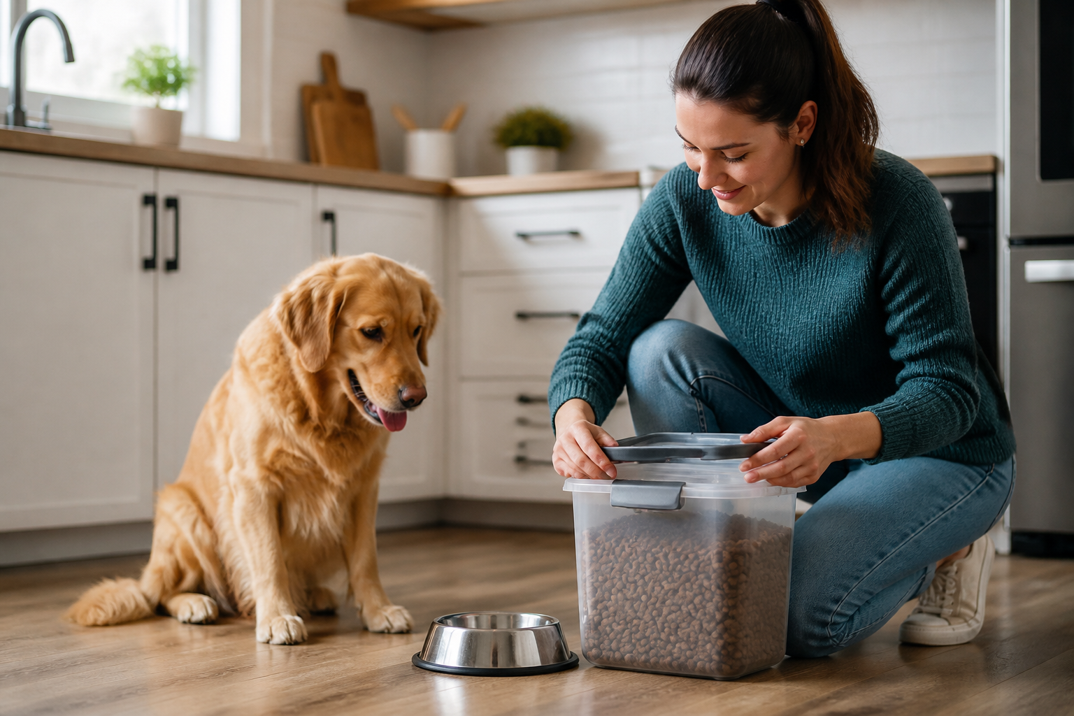How to Keep Dry Dog Food Fresh After Opening