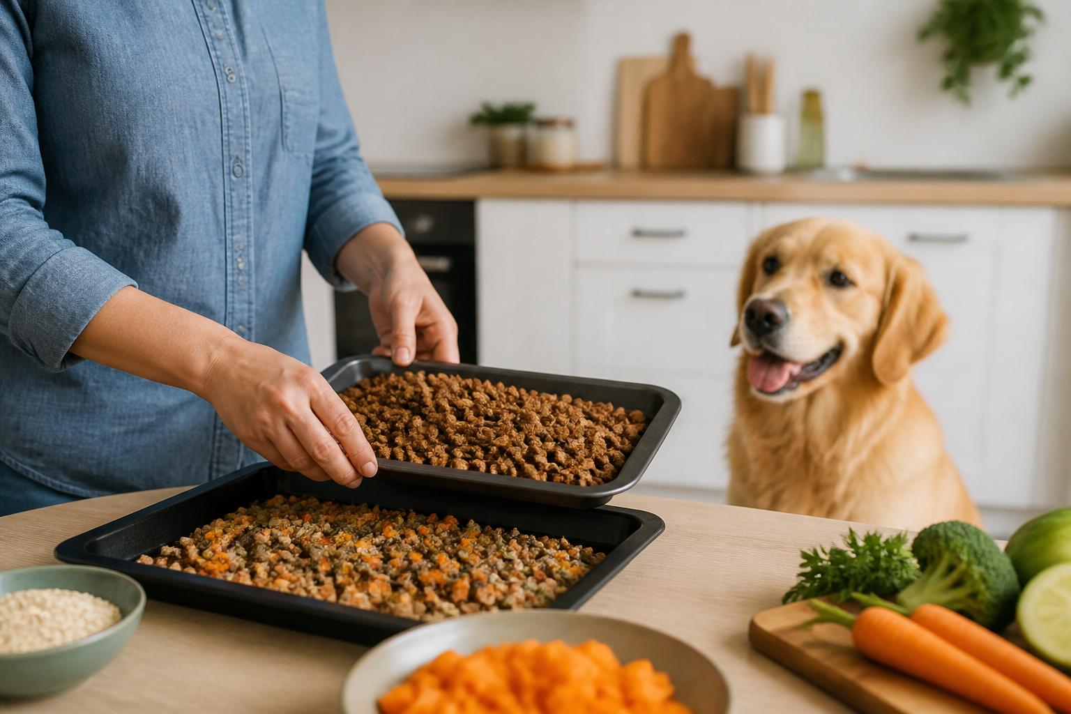 How to Make Dry Dog Food at Home for a Healthy Diet