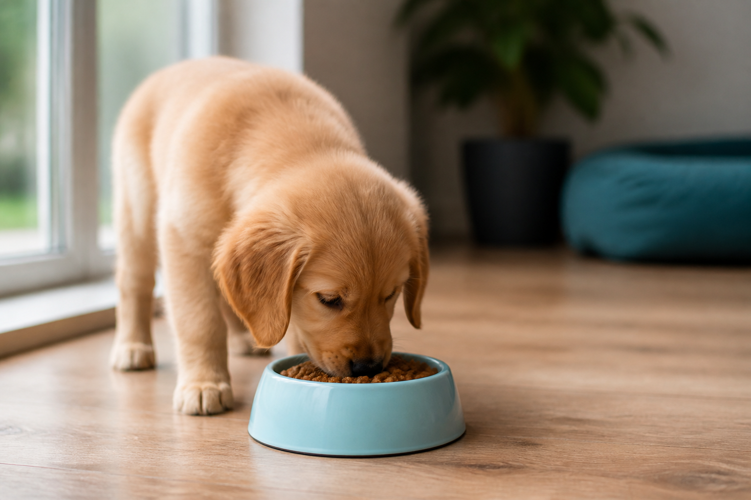 When Can I Feed My Puppy Dry Dog Food