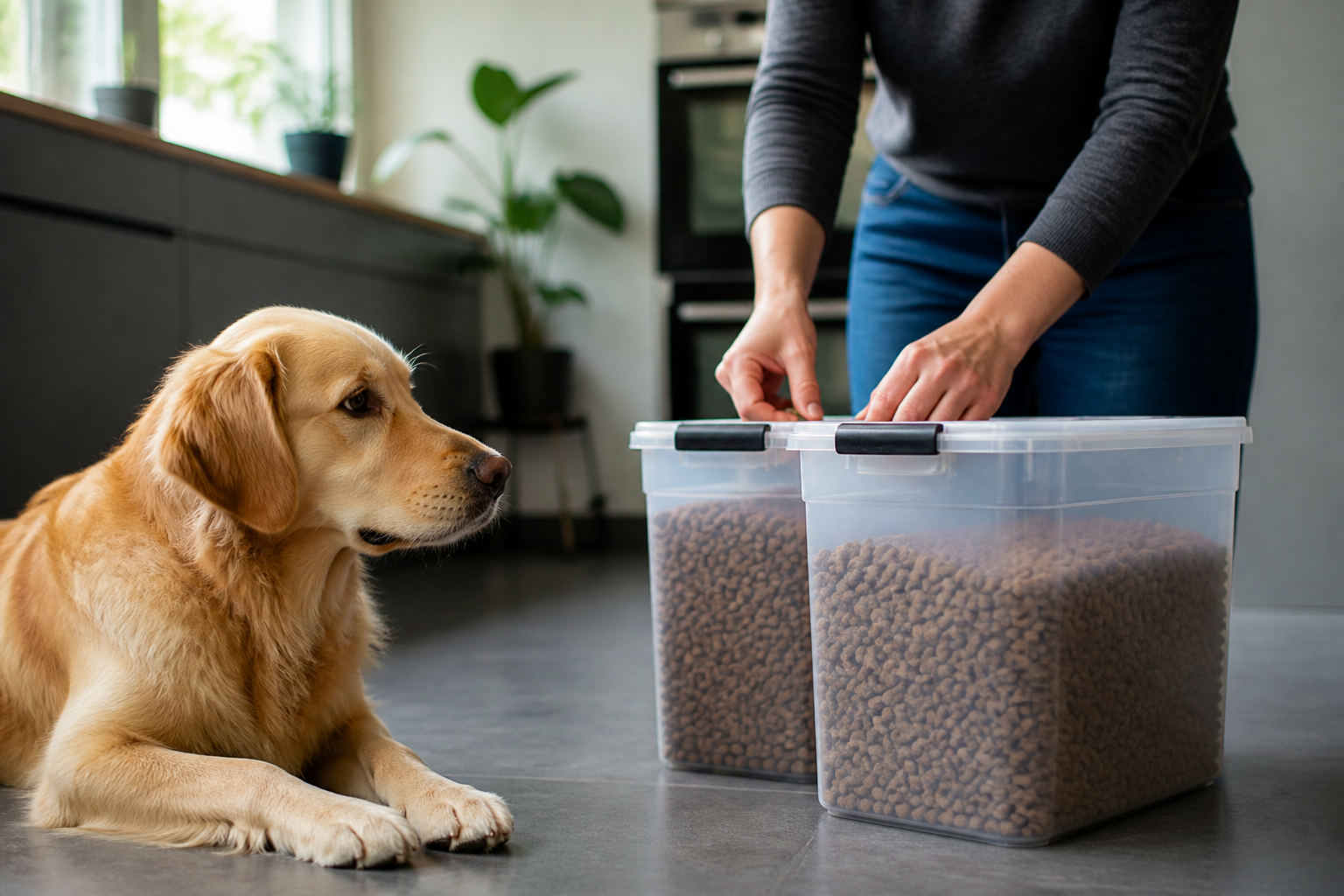 Can You Store Dry Dog Food in Plastic Containers?
