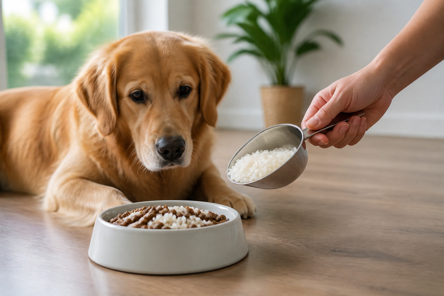 Can I Mix Rice With Dry Dog Food?
