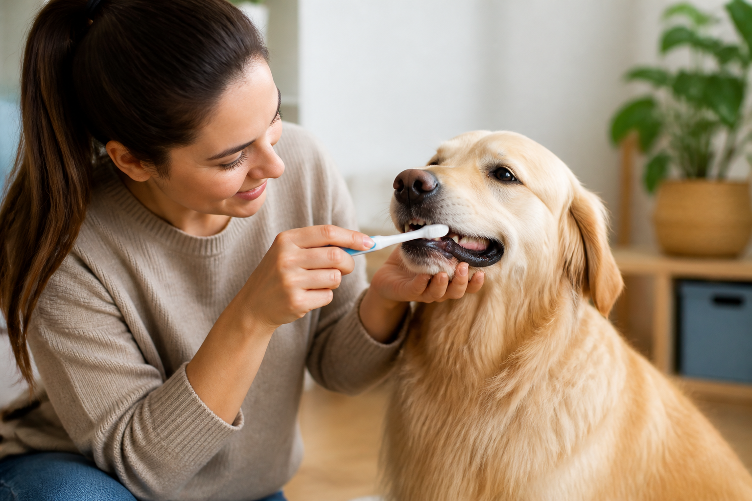 How to Clean a Dog's Teeth