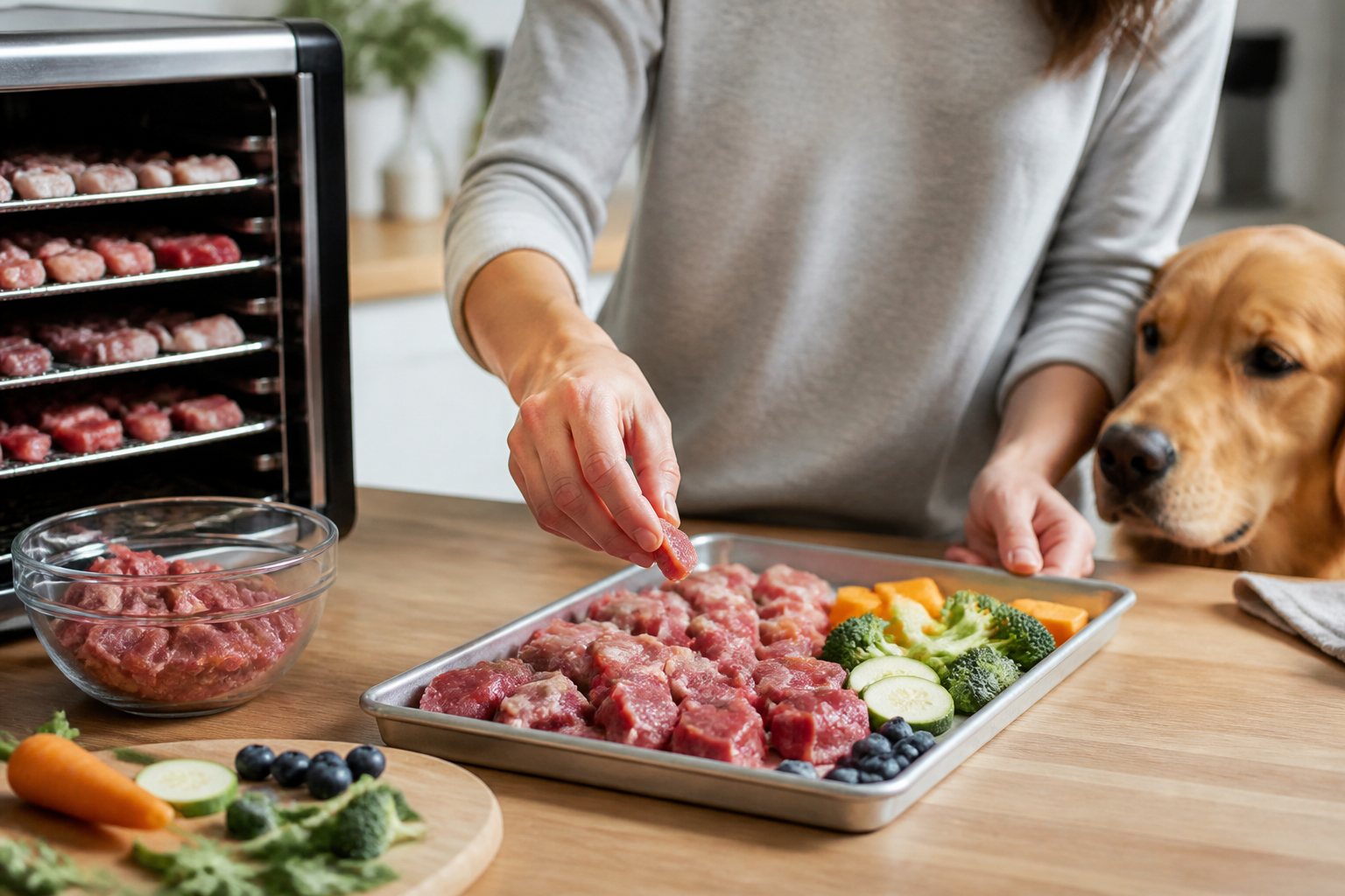 How to Make Freeze Dried Raw Dog Food at Home