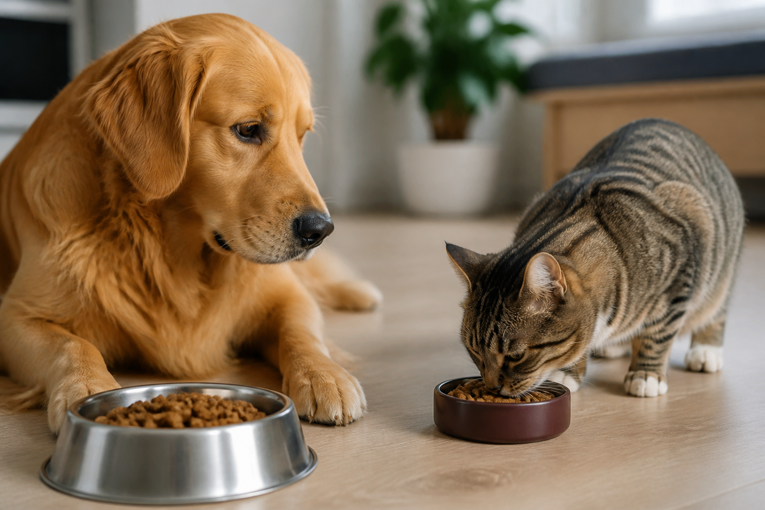 Can I Give Dry Cat Food to My Dog?