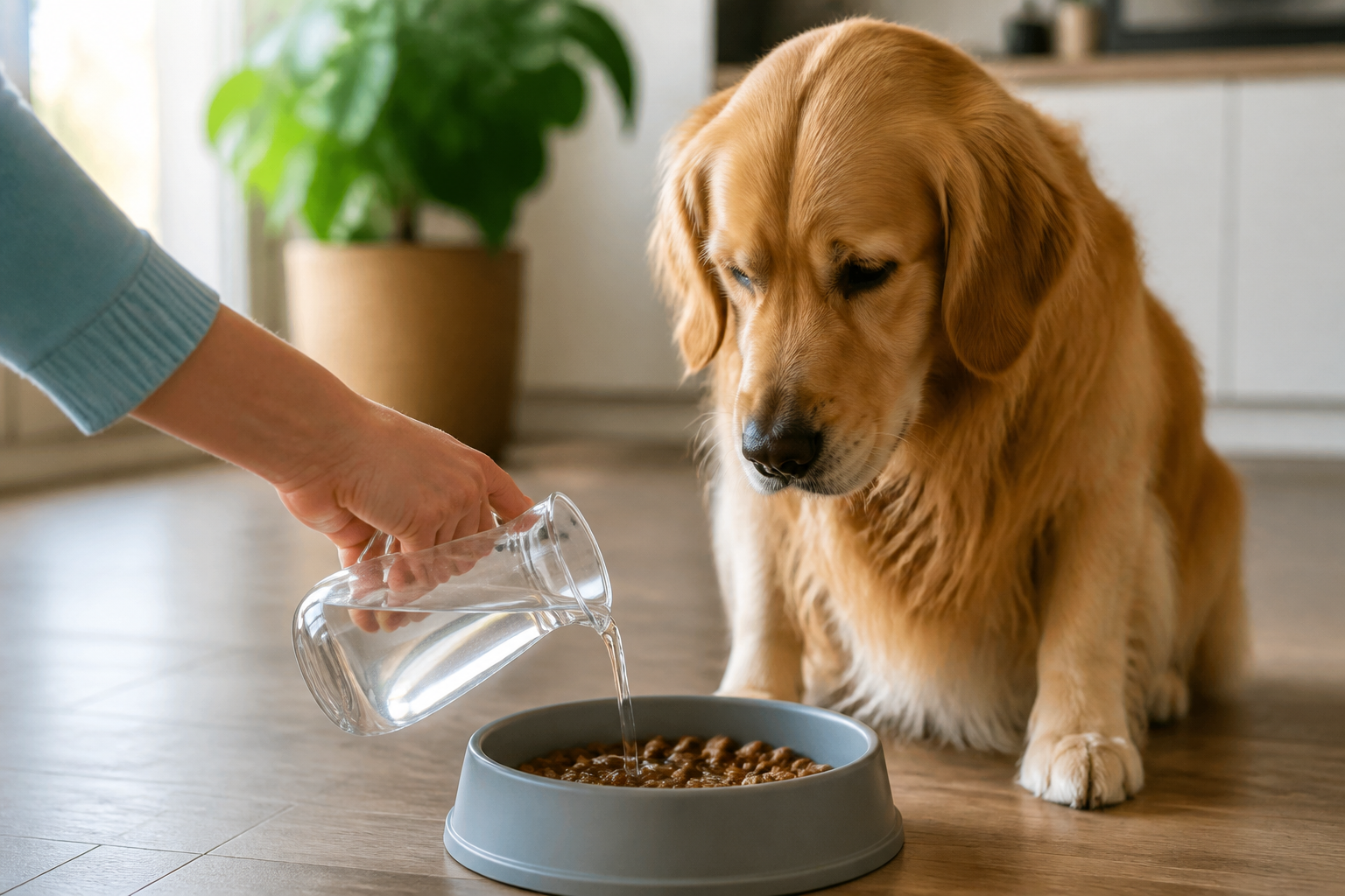 Is It Ok to Moisten Dry Dog Food?