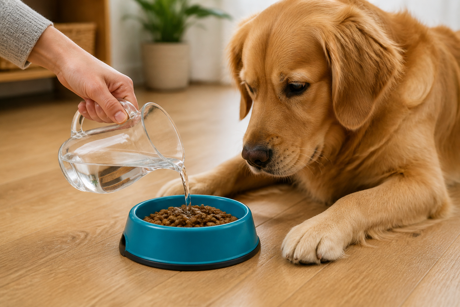 Should You Mix Dry Dog Food With Water?