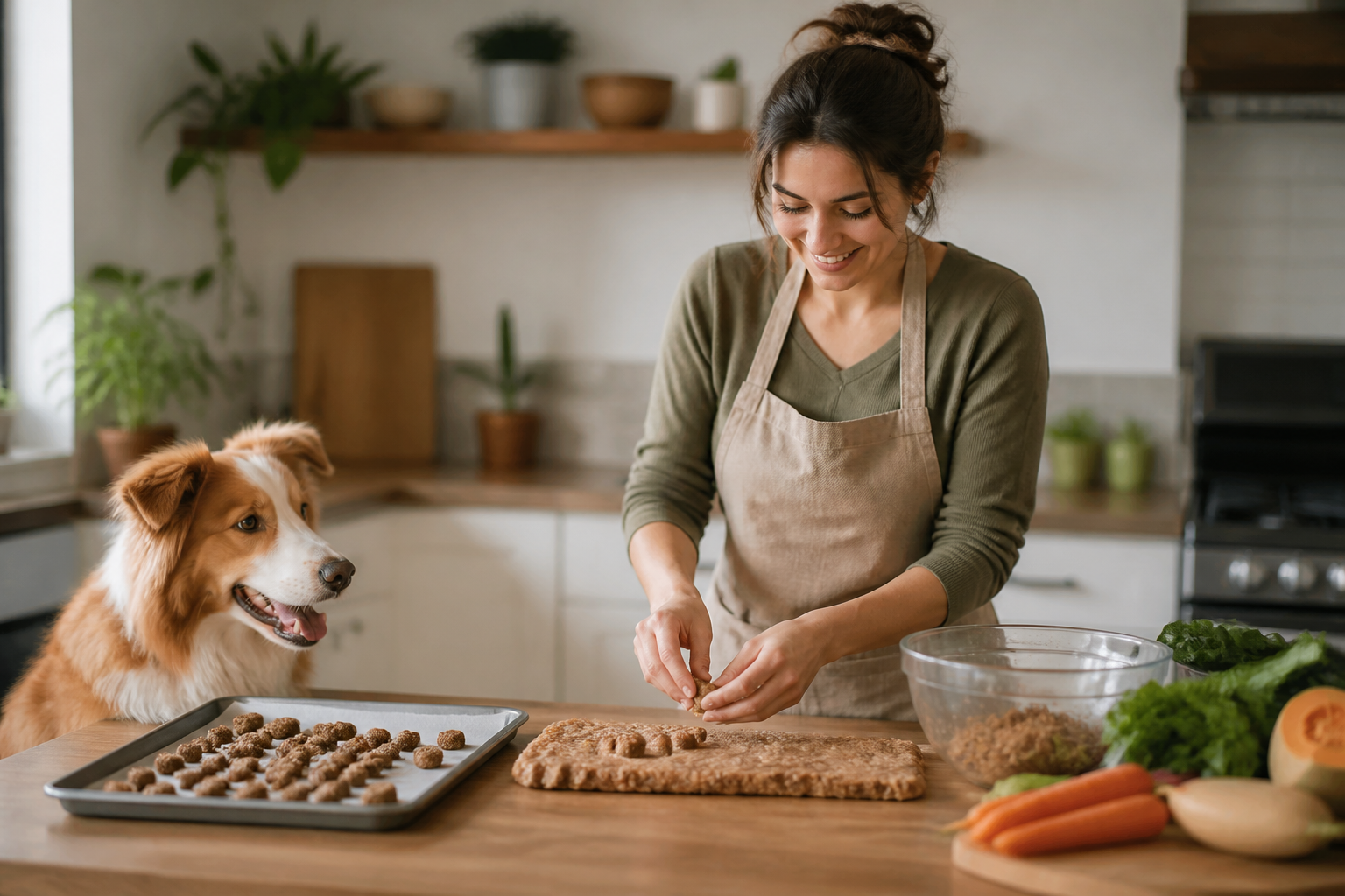 How to Make Dry Dog Food Pellets at Home