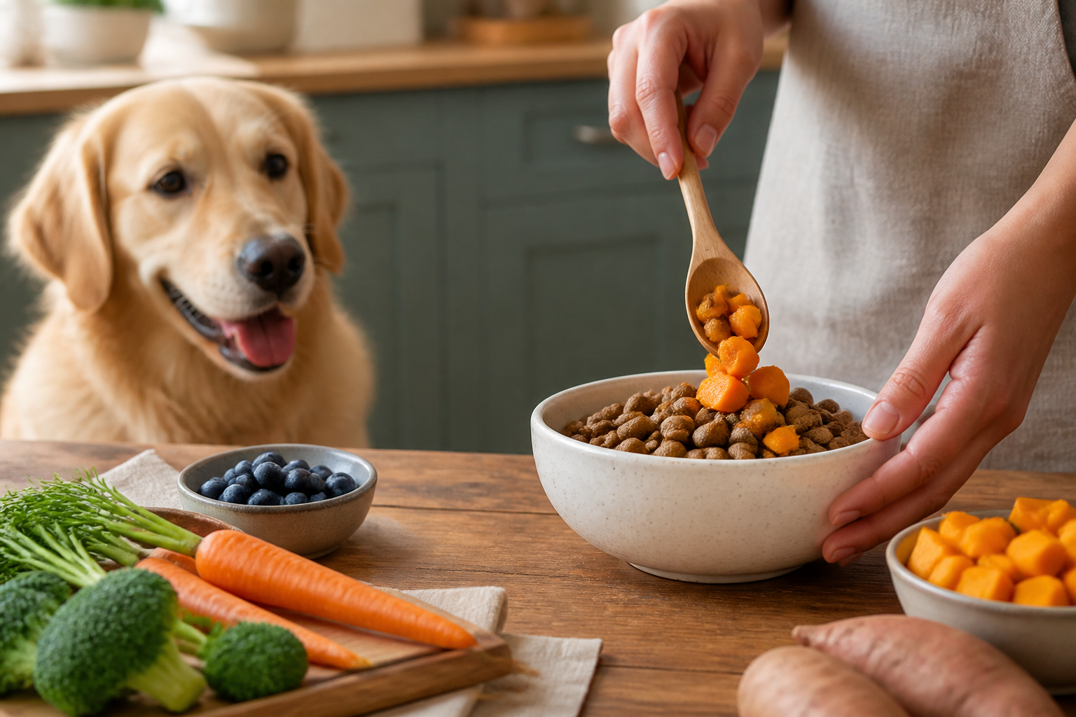 What Can I Mix In With My Dogs Dry Food?