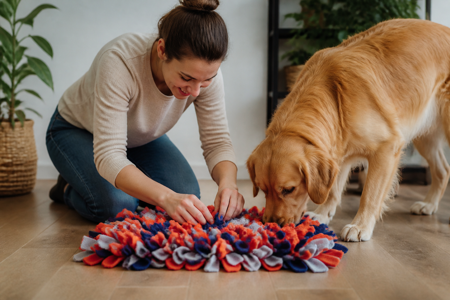 How Do You Make a Snuffle Mat for Your Dog?