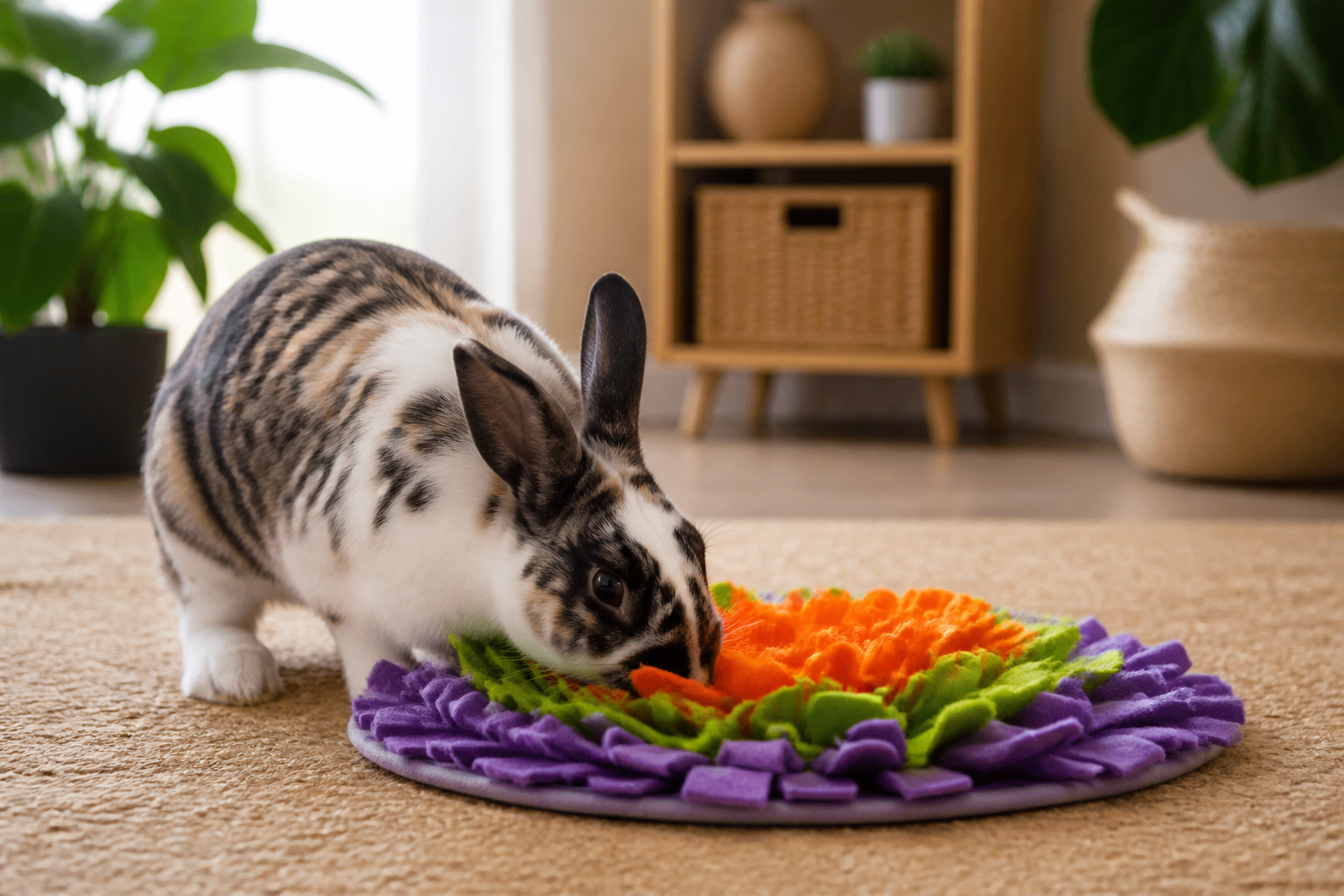 Why Your Rabbit Needs a Bunny Snuffle Mat for Enrichment