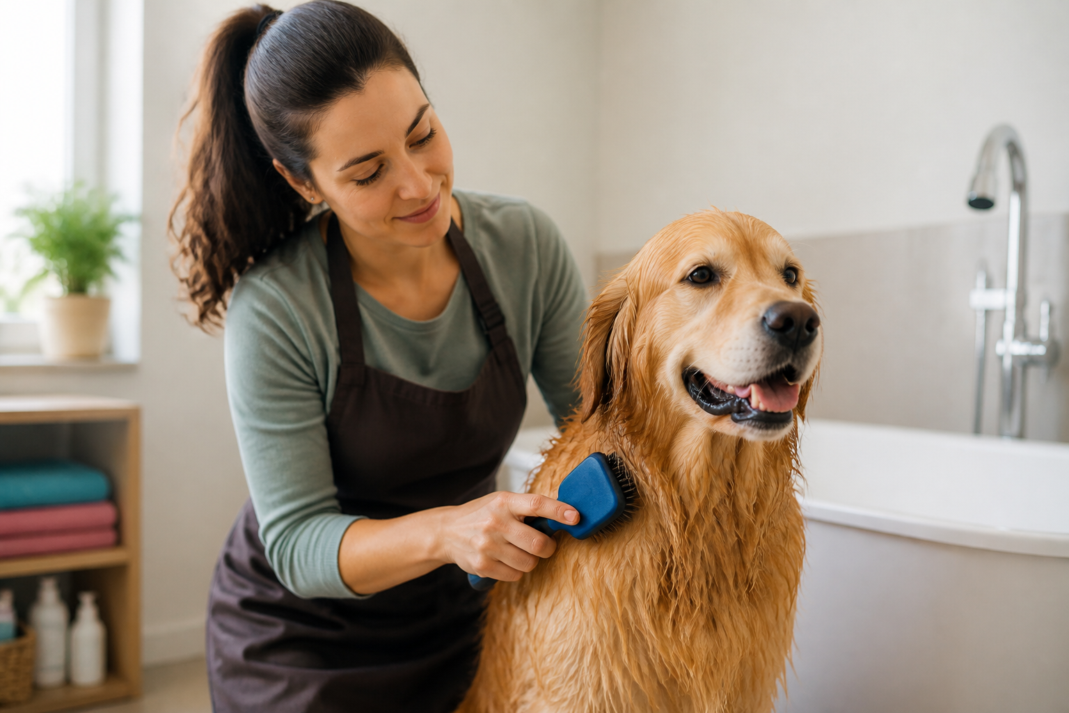 Should You Brush Your Dog Before or After a Bath?