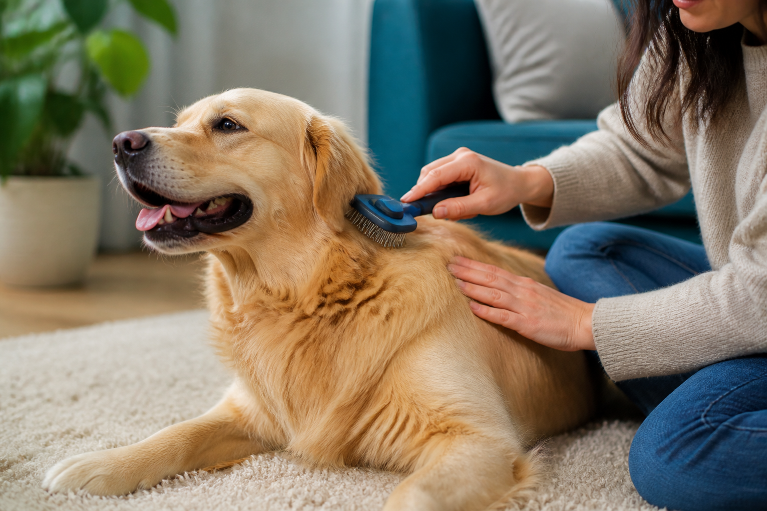 Can You Brush a Dog's Hair Against the Grain?