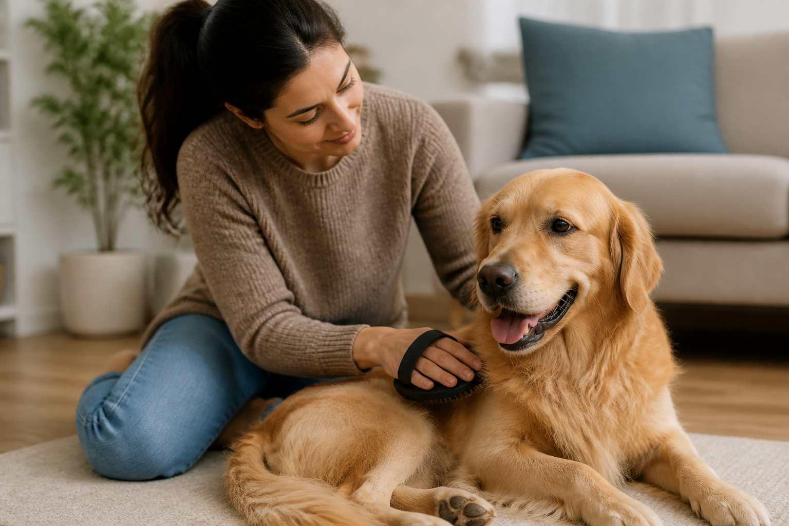 Can I Use a Human Brush on My Dog?