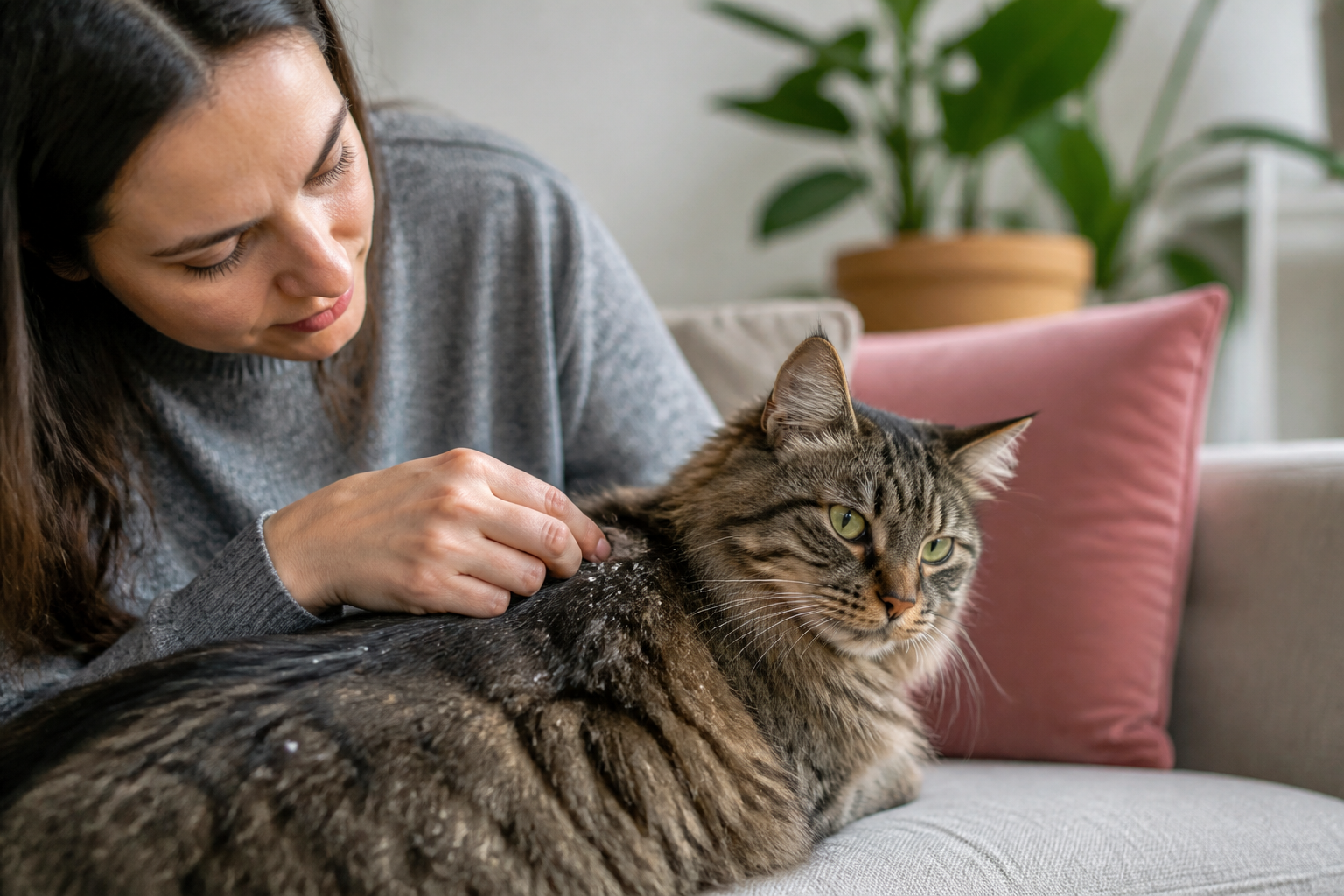 I Think My Cat Has Dandruff: Causes and Home Care Tips