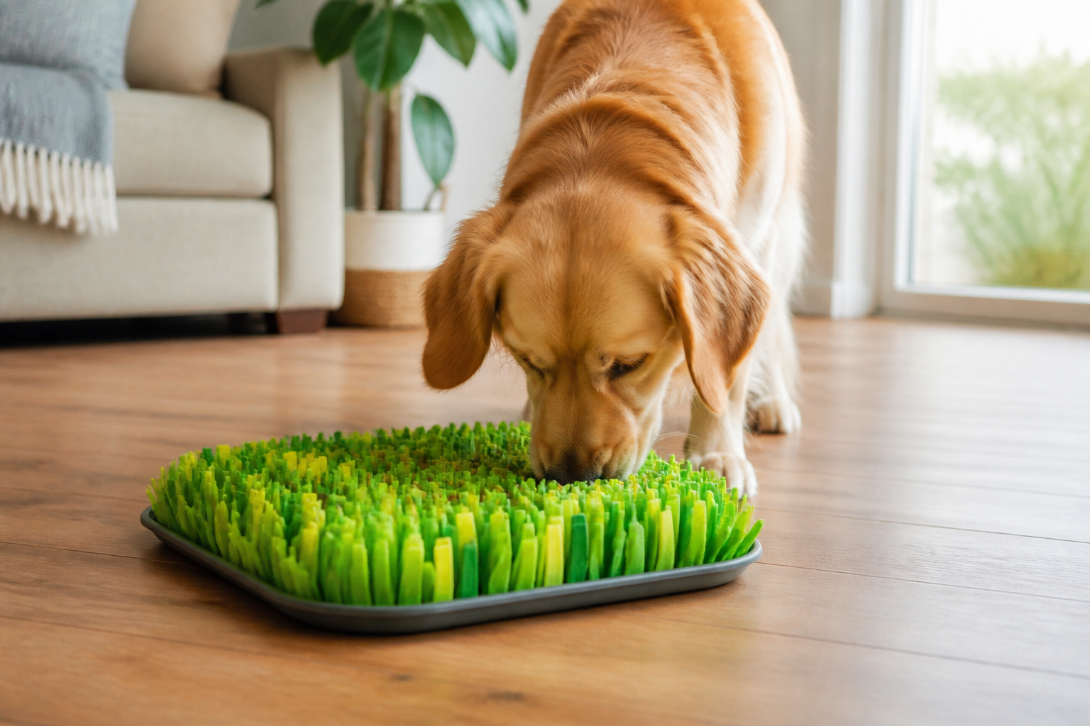 Benefits of Using a Silicone Grass Snuffle Mat for Pets