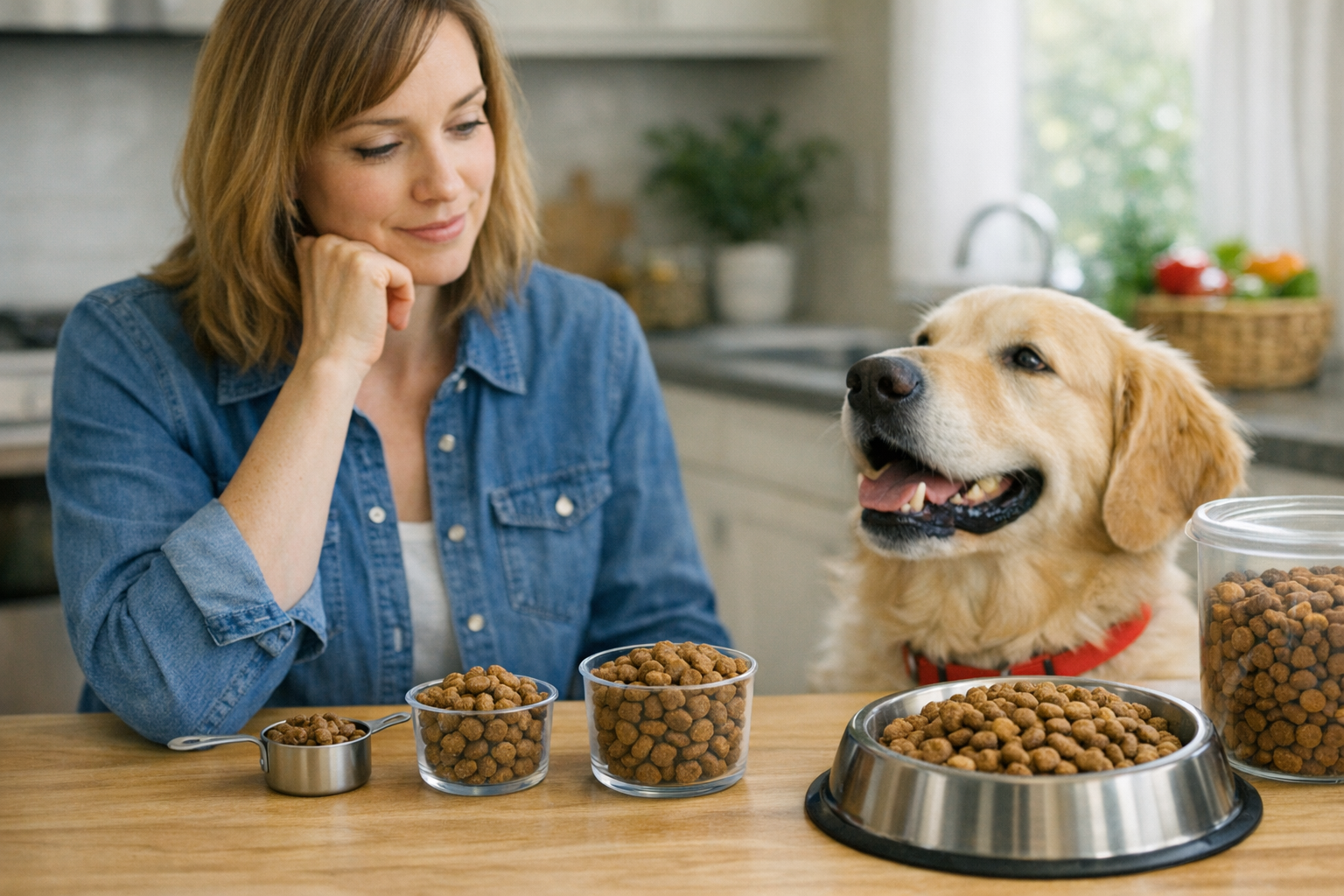 How Many Cups of Dry Dog Food Per Day for Your Dog