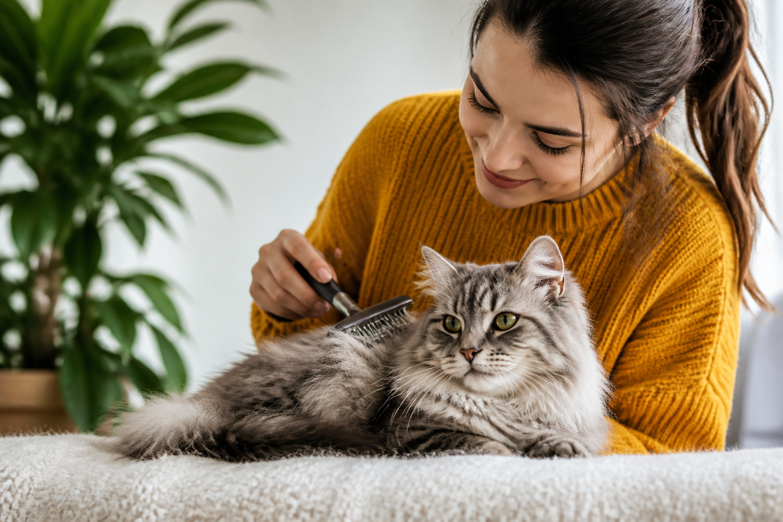 Managing Cat Dandruff and Matted Fur for a Healthy Coat