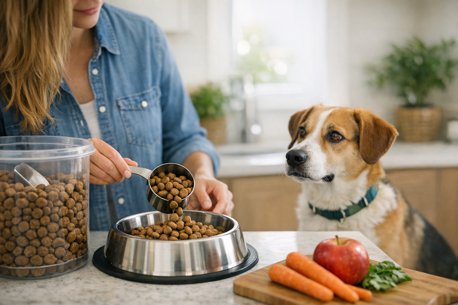 How Much Dry Dog Food for 40 Pound Dog: A Complete Feeding Guide