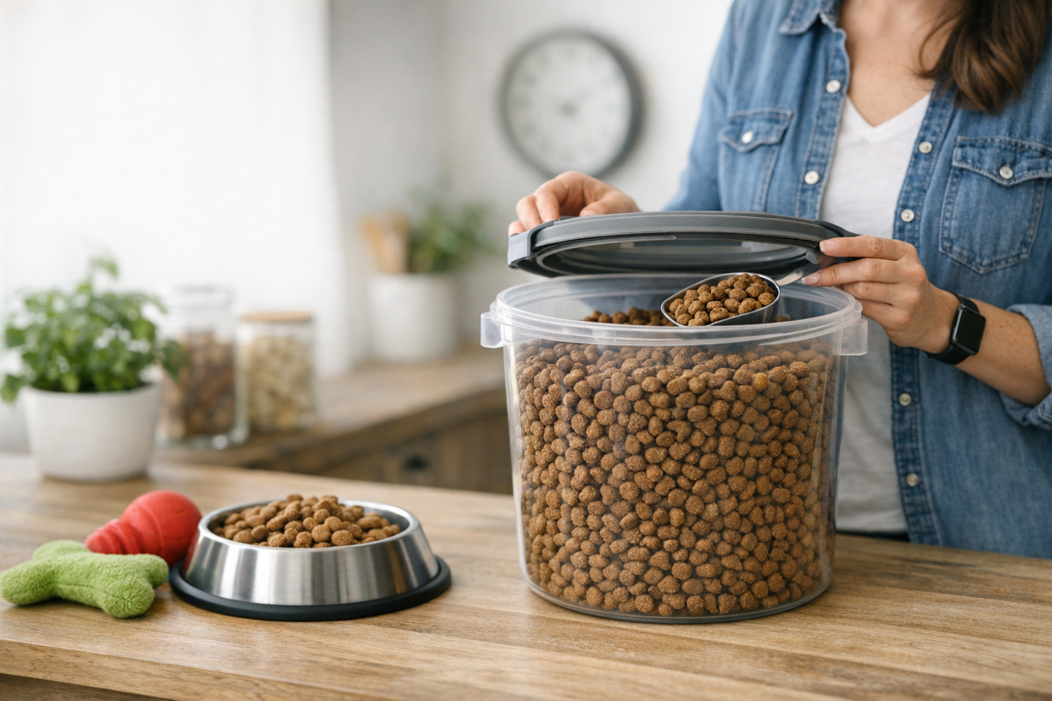 How Long Does Dry Dog Food Last in a Container?