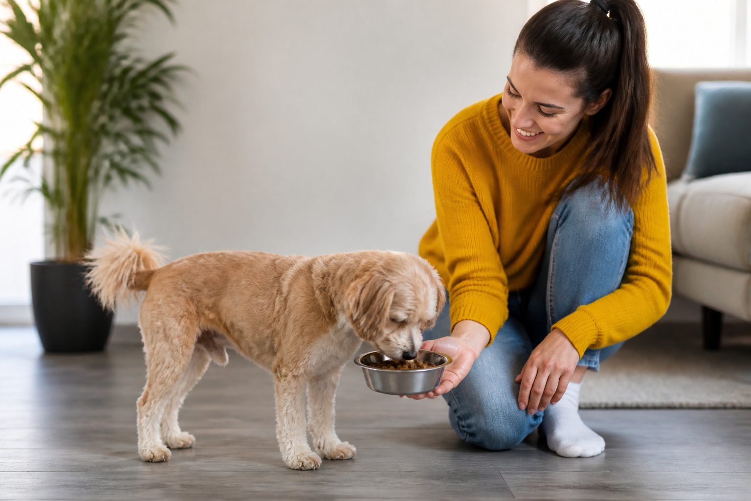 How Do You Get Your Dog to Eat Dry Food?